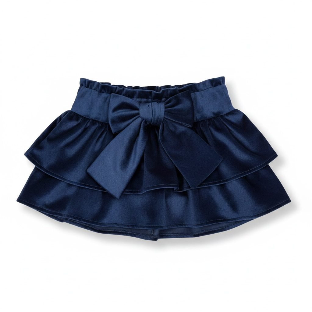 Navy Velvet Bloomers