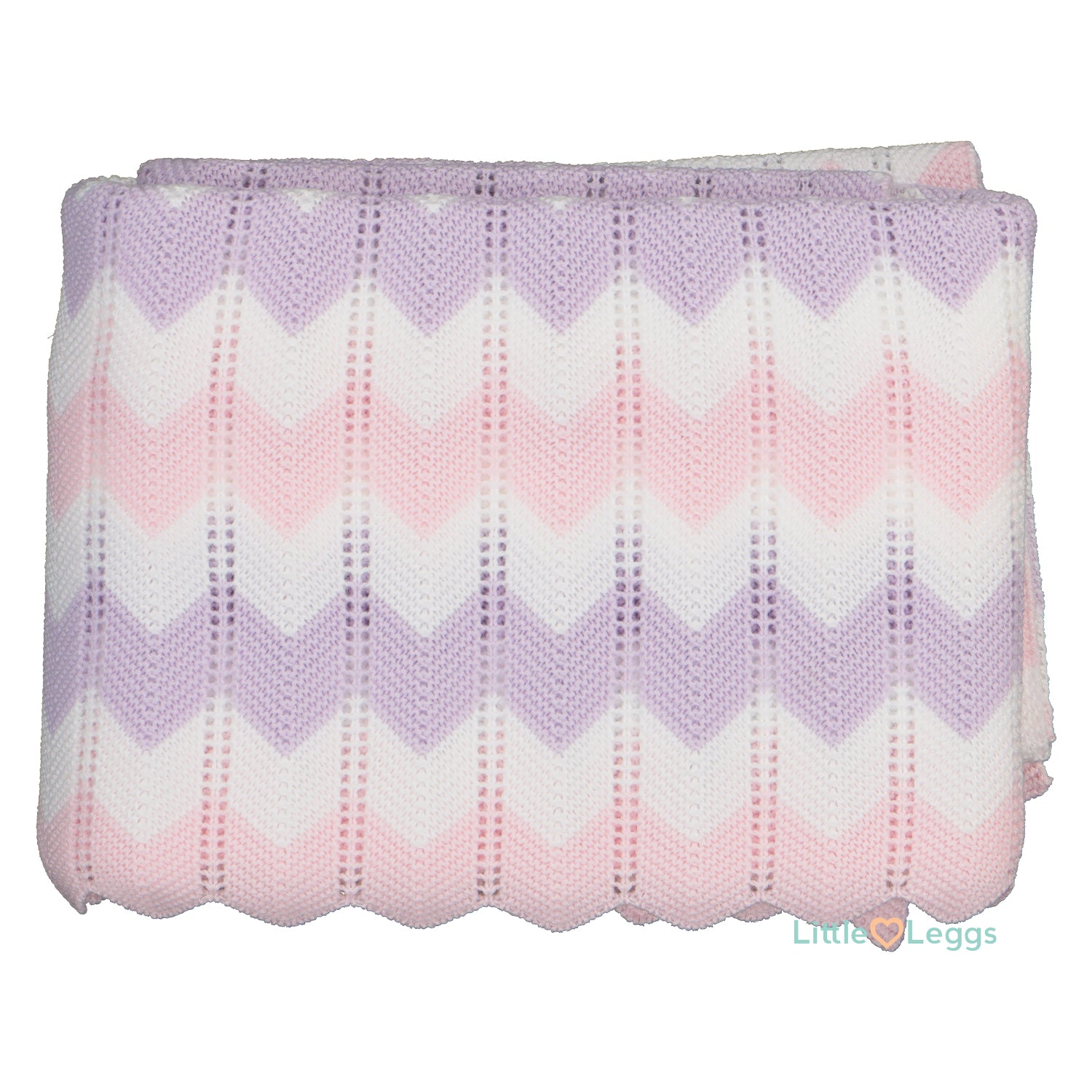 Pink & Lilac Multi Patterned Blanket