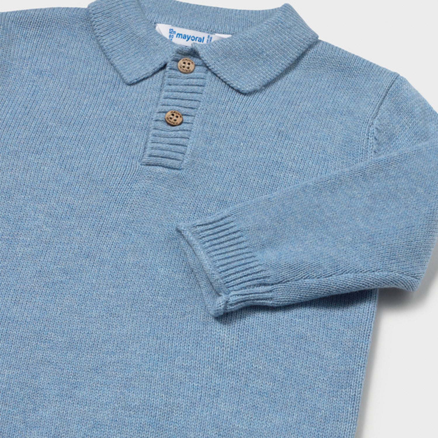 Blue Polo Sweater