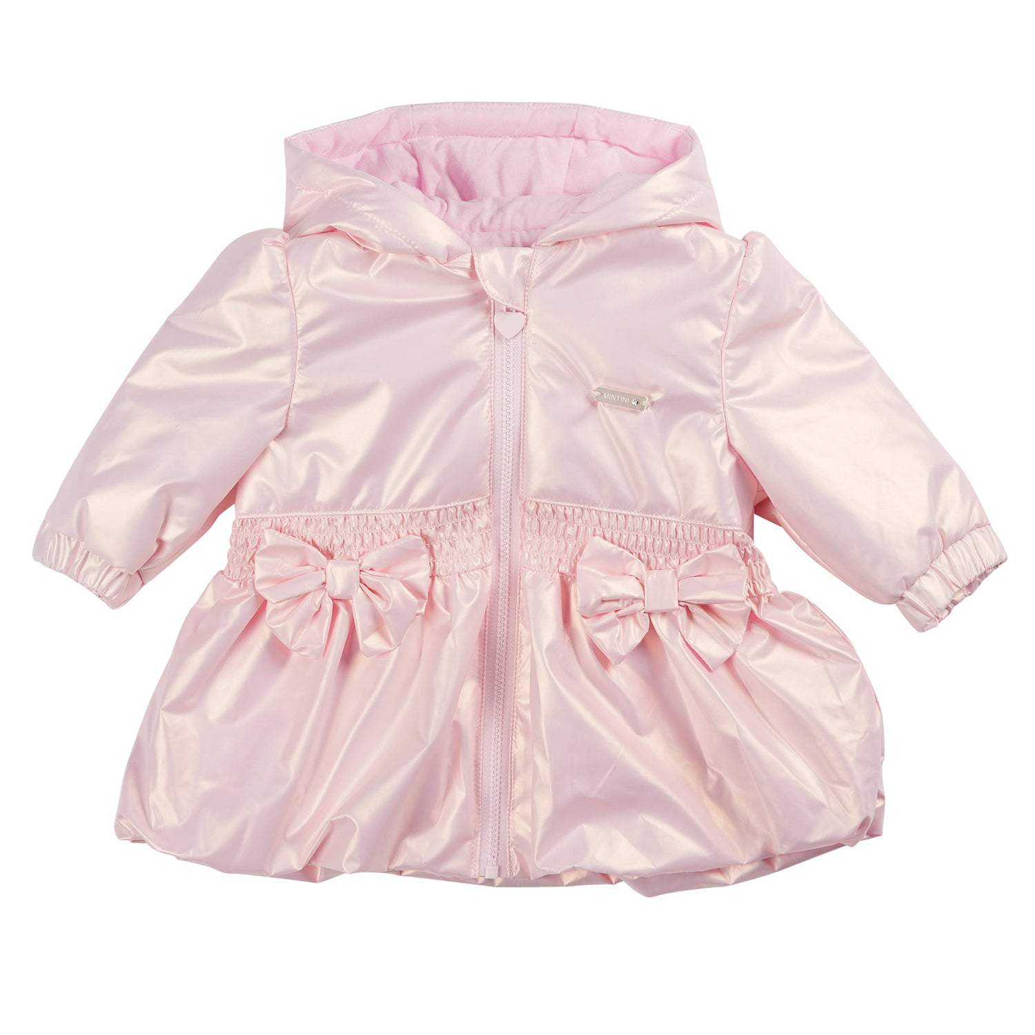 Pink Bow Lightweight Coat