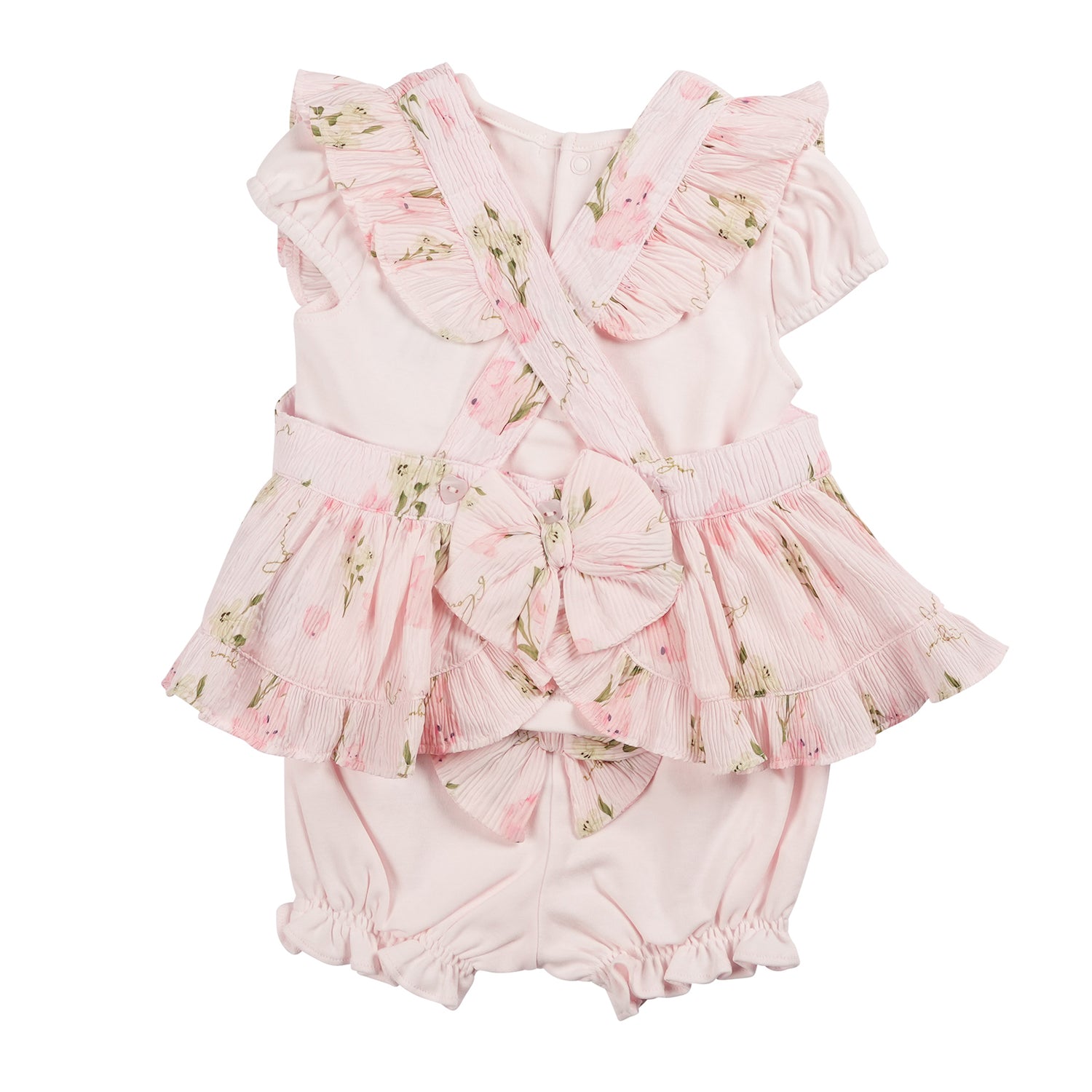 Pink 3 Piece Bloomer Set