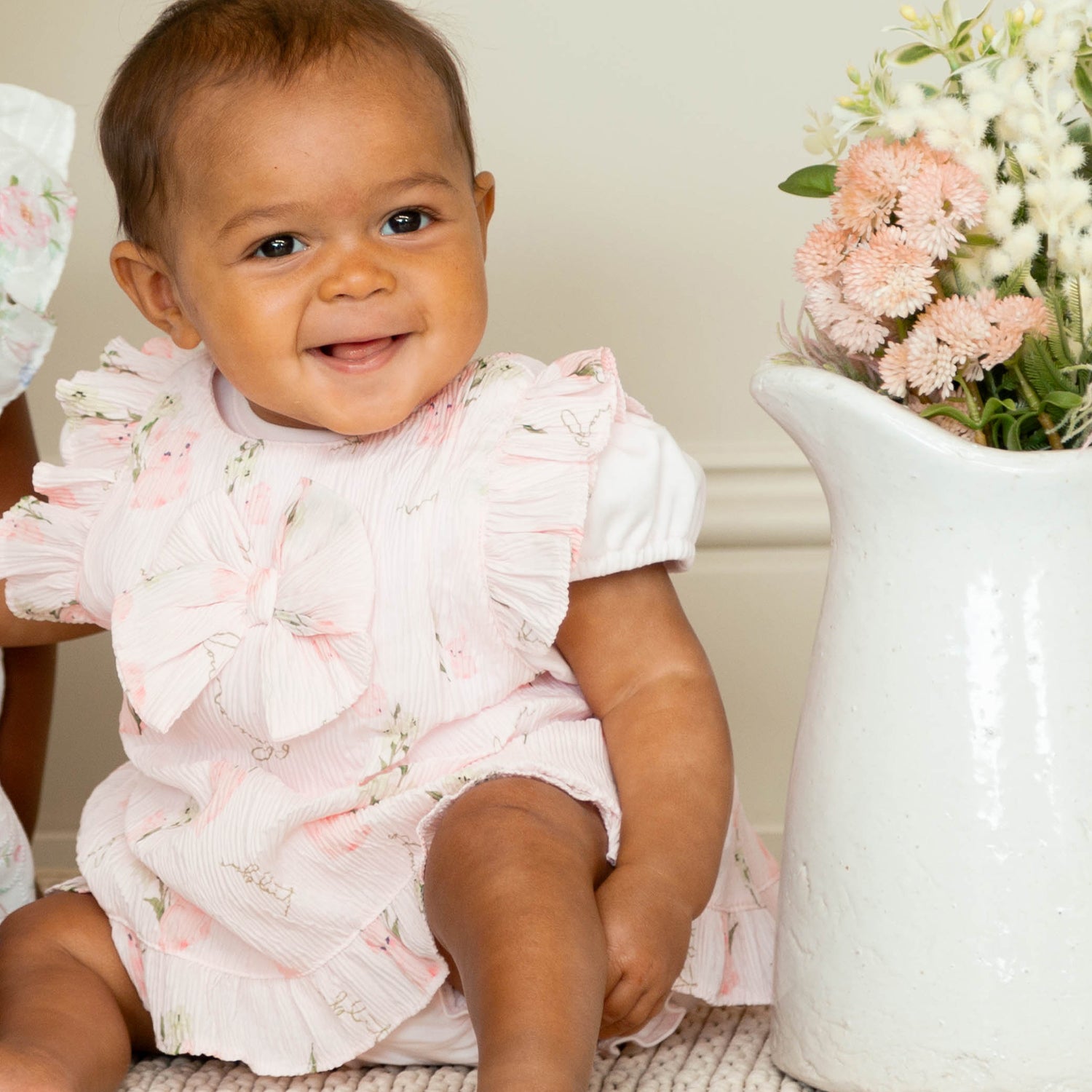 Pink 3 Piece Bloomer Set