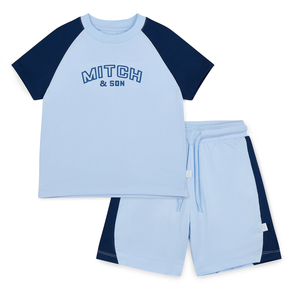 Sky Blue Short Set