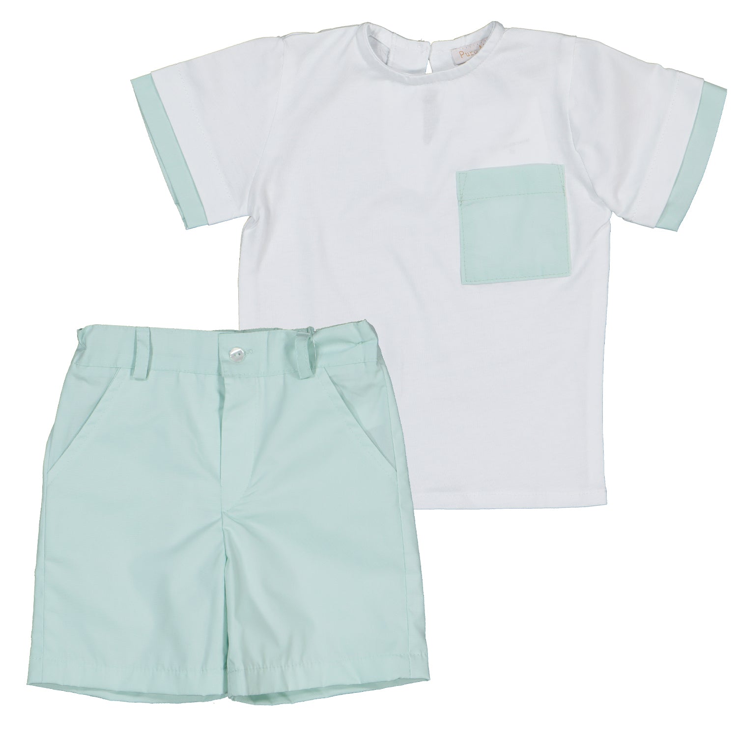 Mint Green Short Set