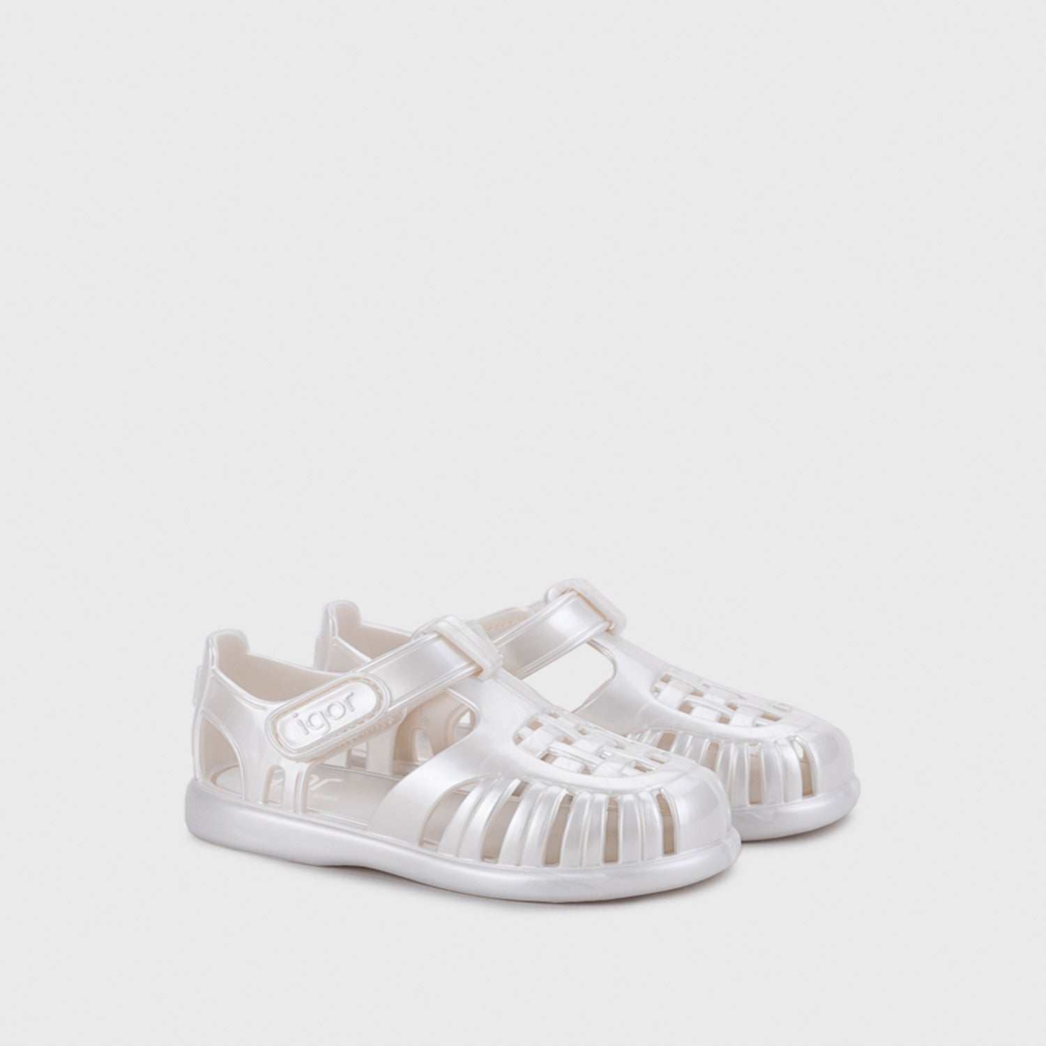 Pearl White Cage Jellies