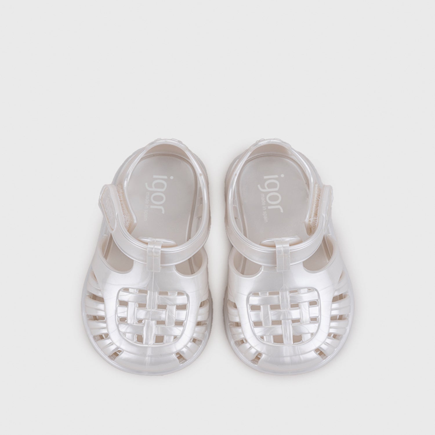 Pearl White Cage Jellies