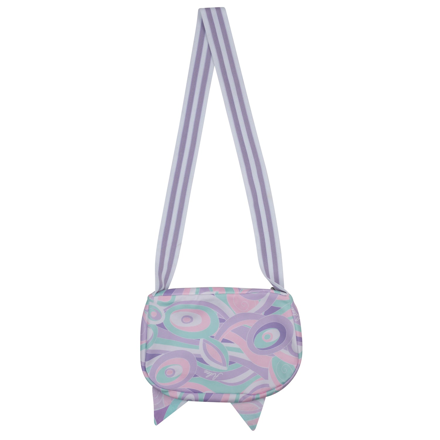 Lilac Pastel Print Neoprene Bag