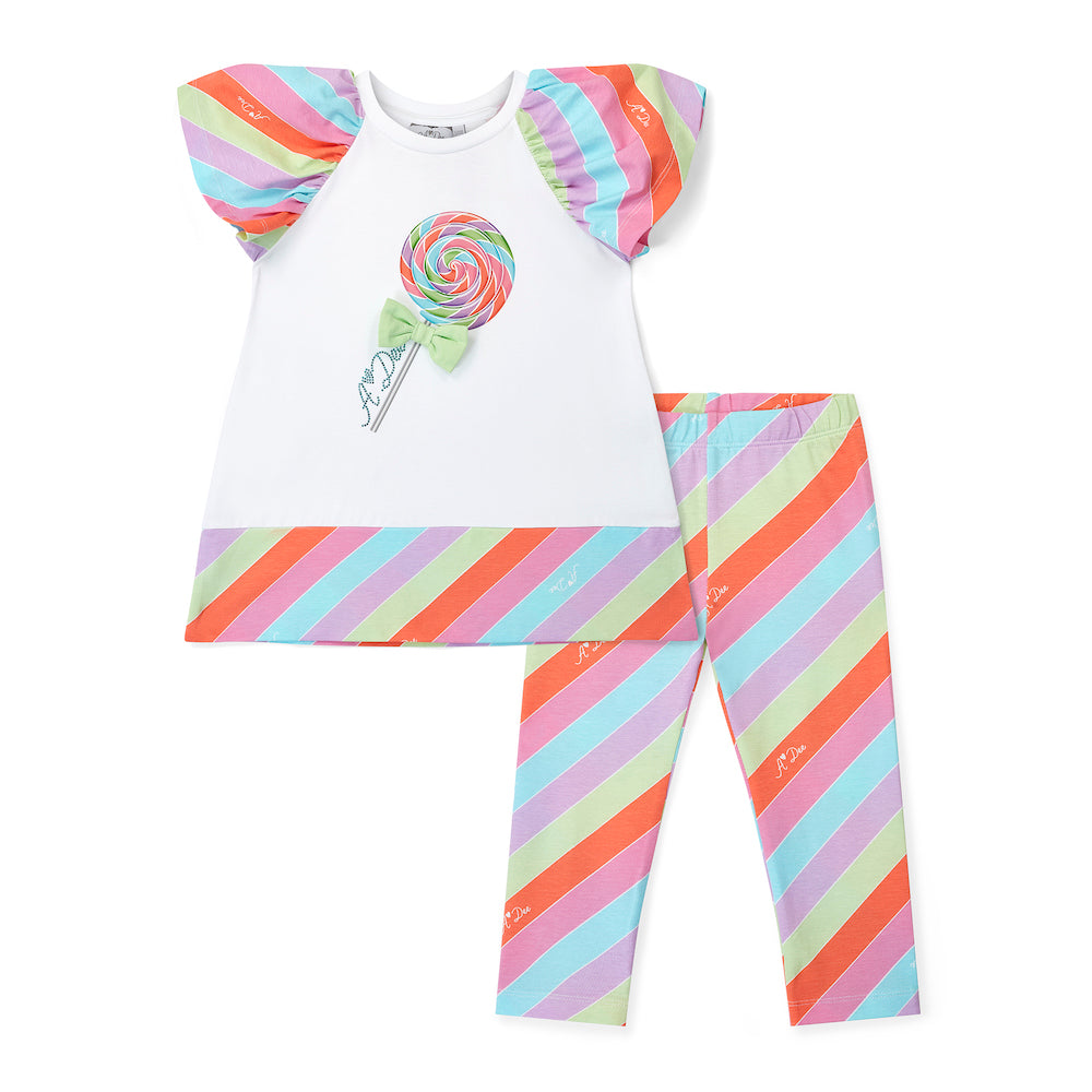 Stripe Lollipop Legging Set