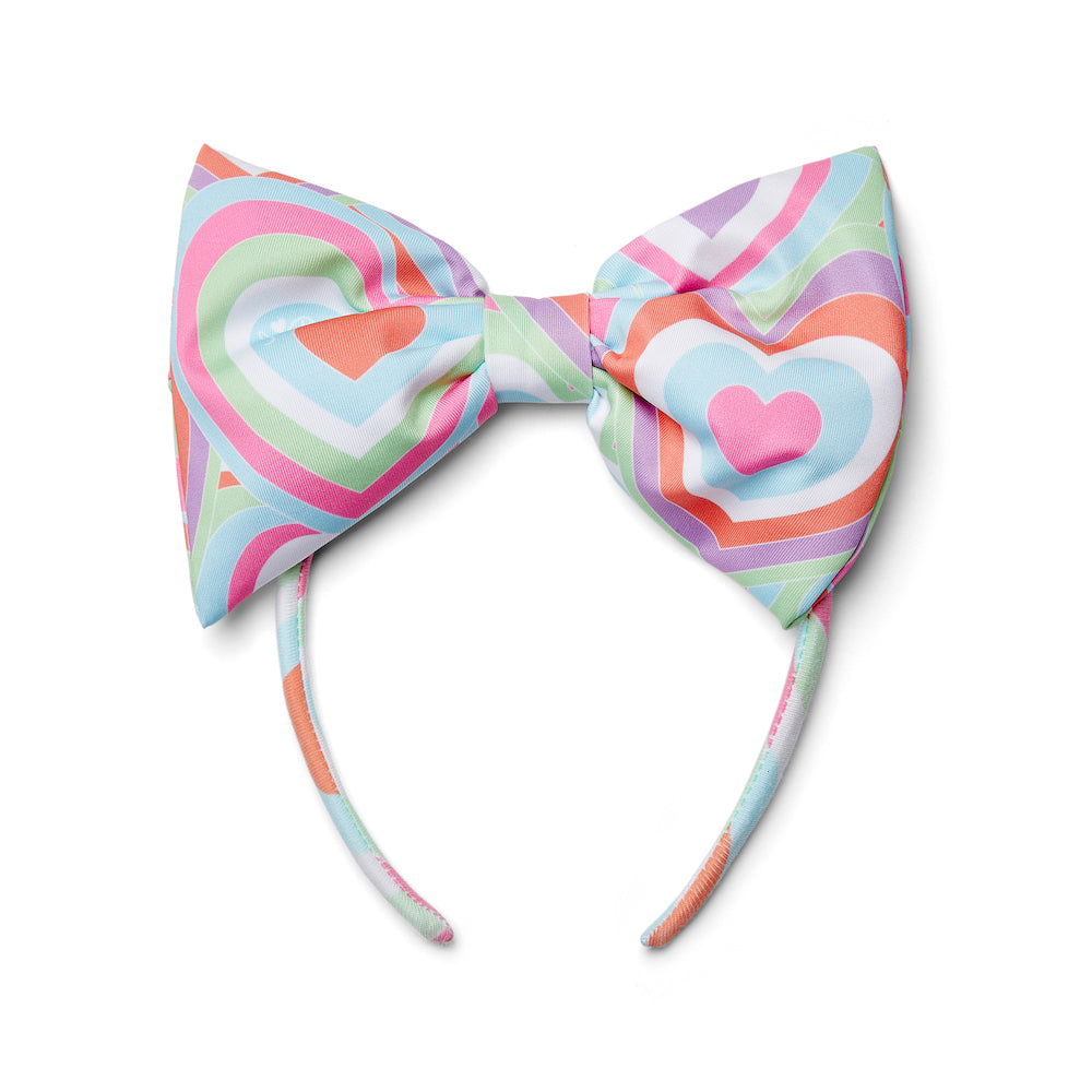 Pop Heart Print Headband