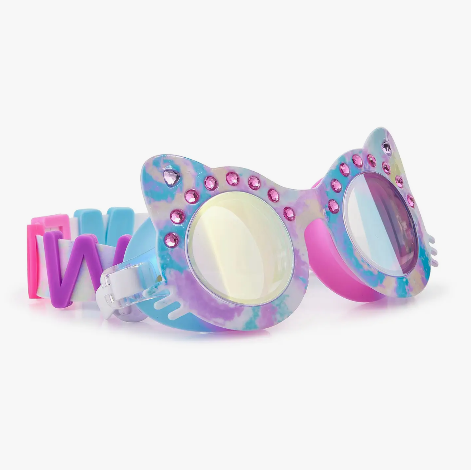Cat Frame Goggles Tie-Dye Pink & Blue