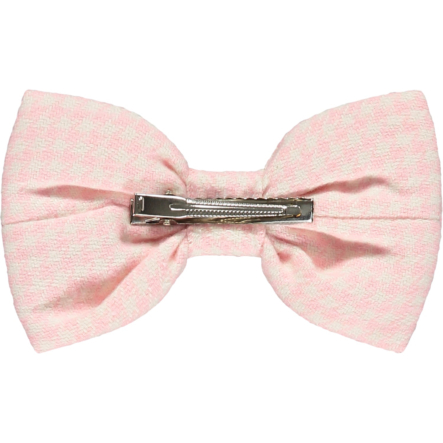 Pale Houndstooth Hairbow