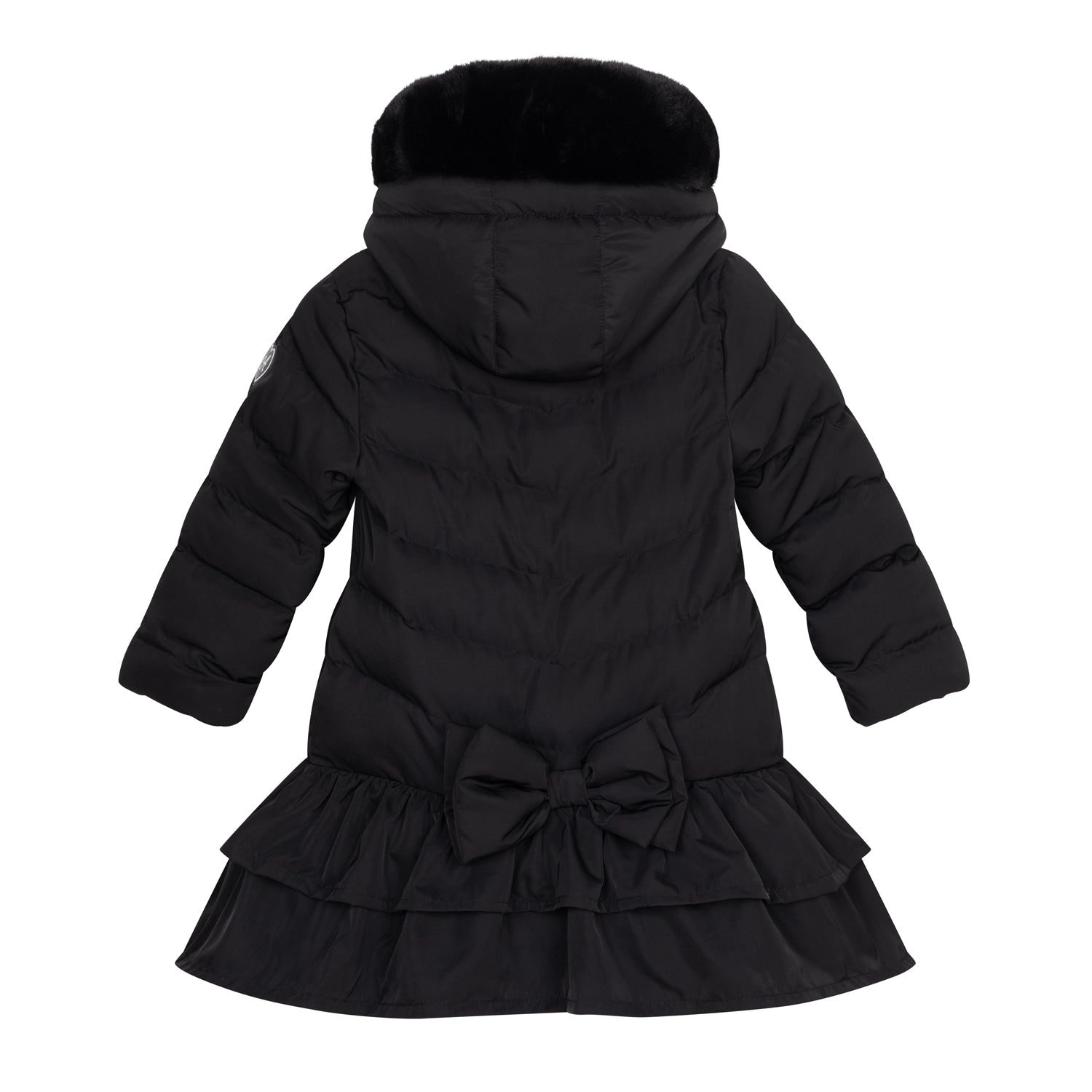 Black Padded School Coat