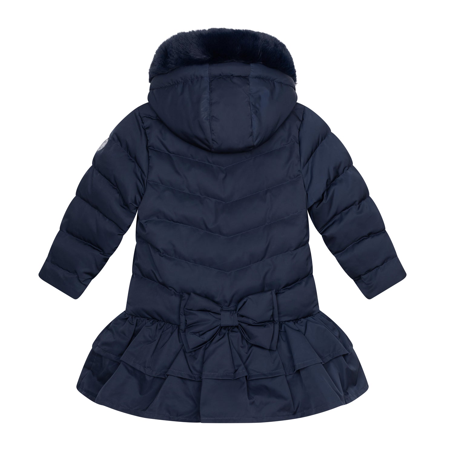 Navy Padded School Coat