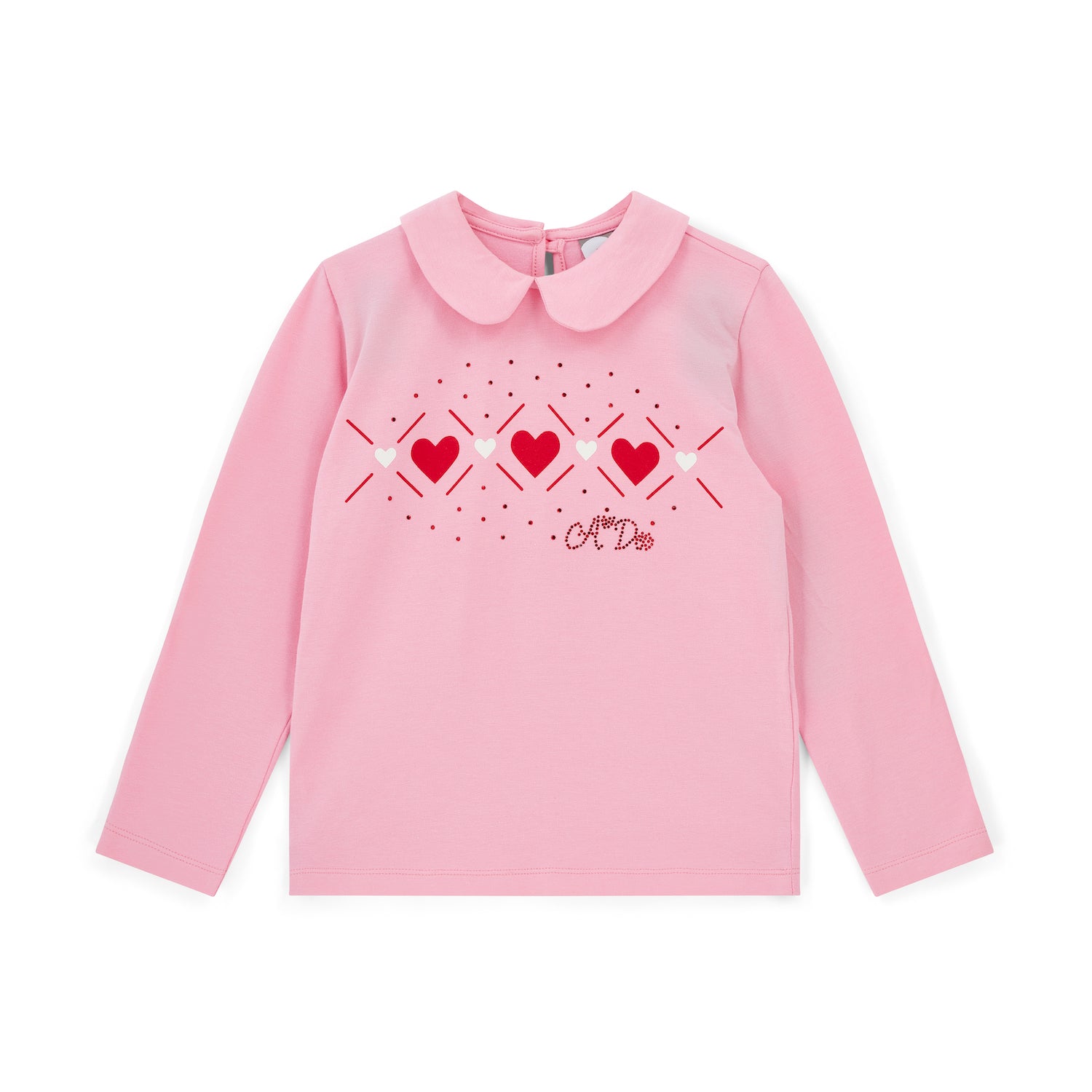 Heart Print Skirt Set