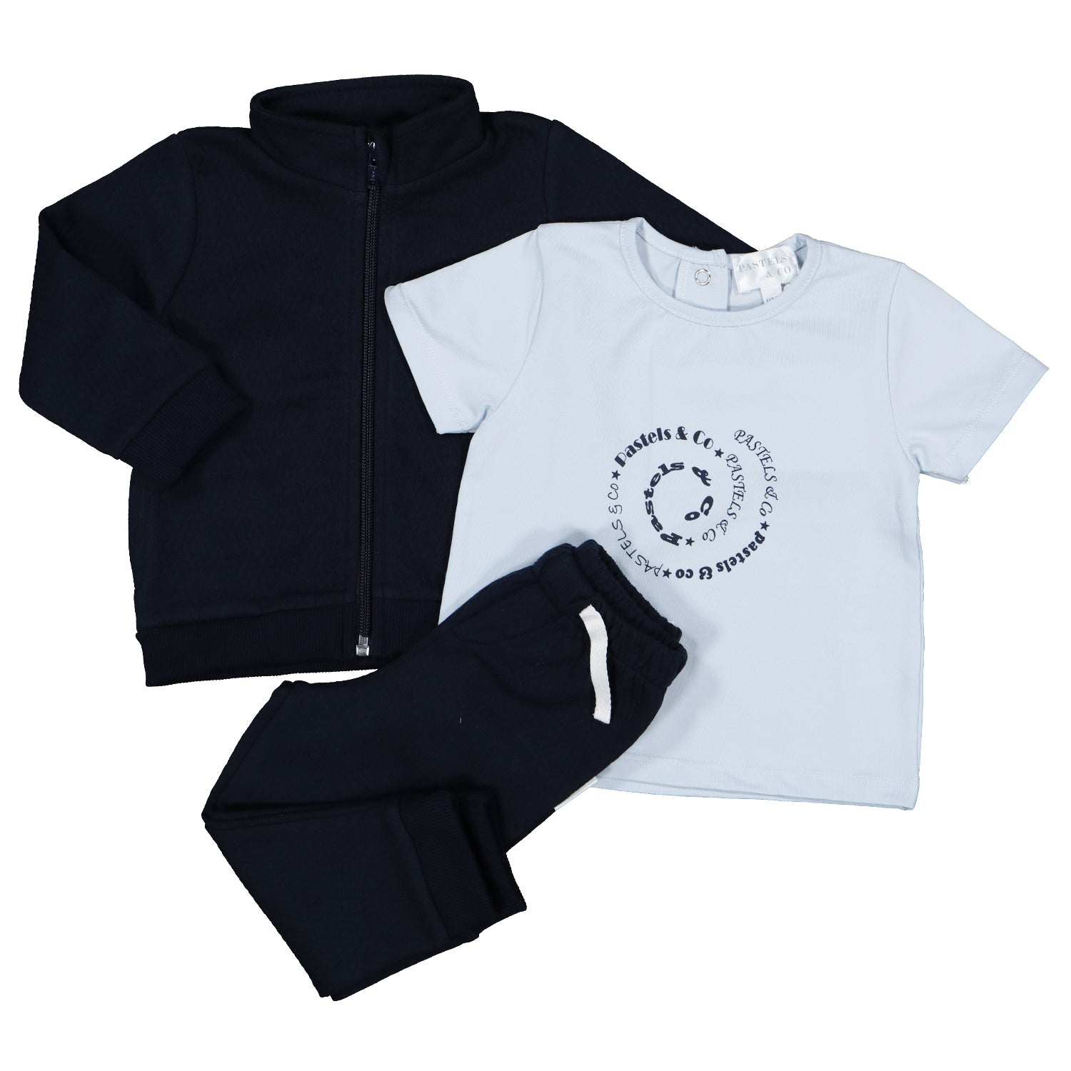 Warwick- Navy 3 Piece Tracksuit