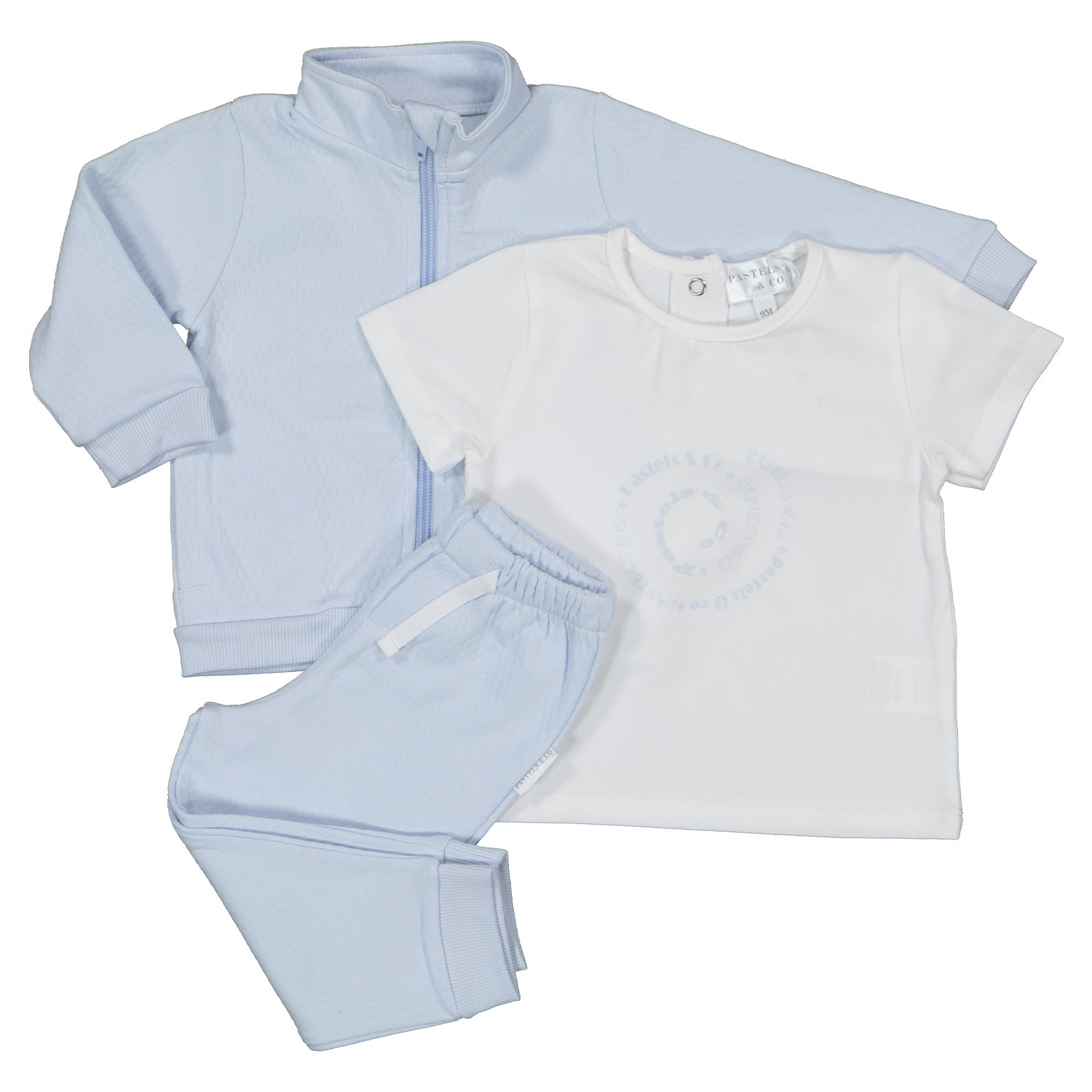 Warwick -Pale Blue 3 Piece Tracksuit