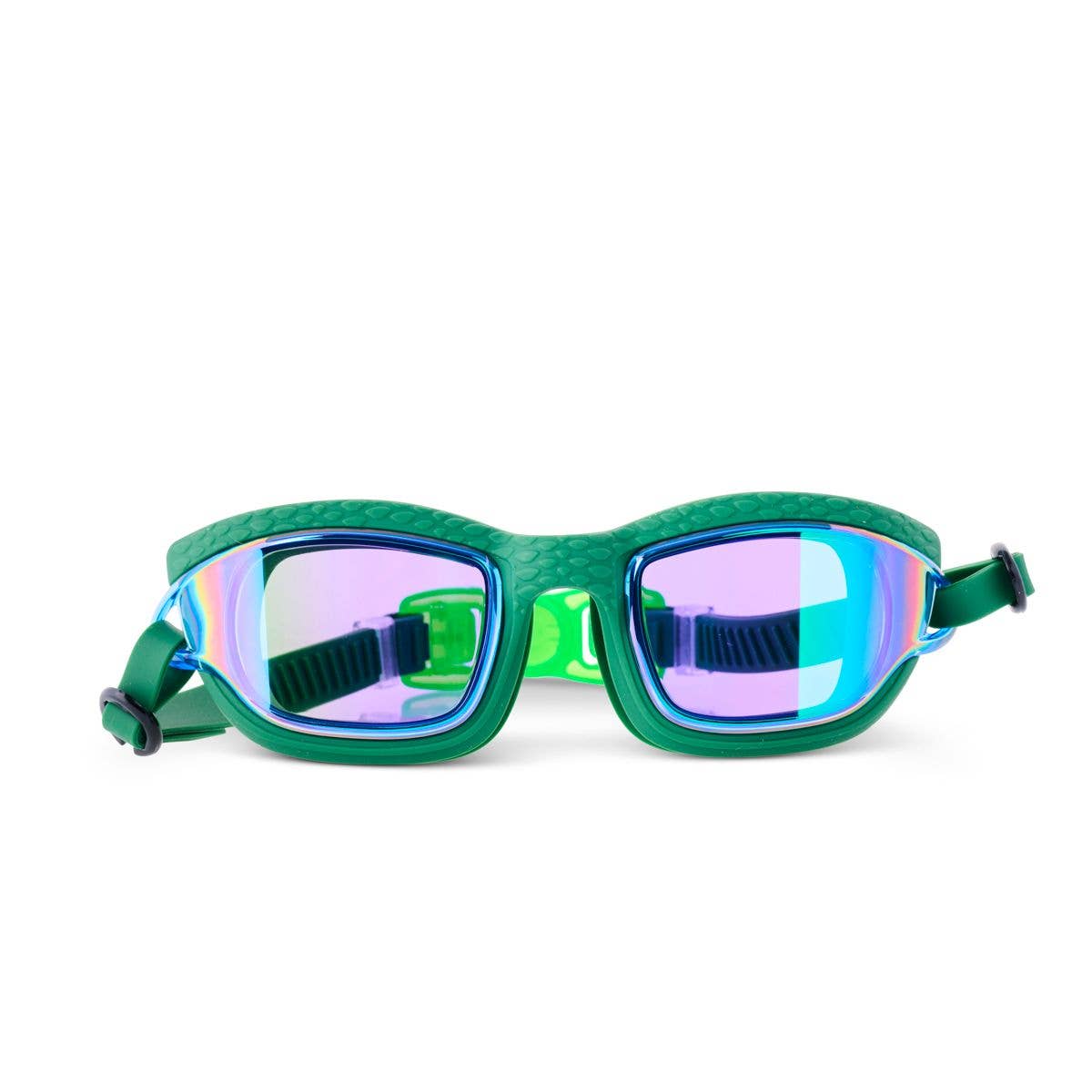 Green Streamline Flexible Frame Kids' Swim Goggles