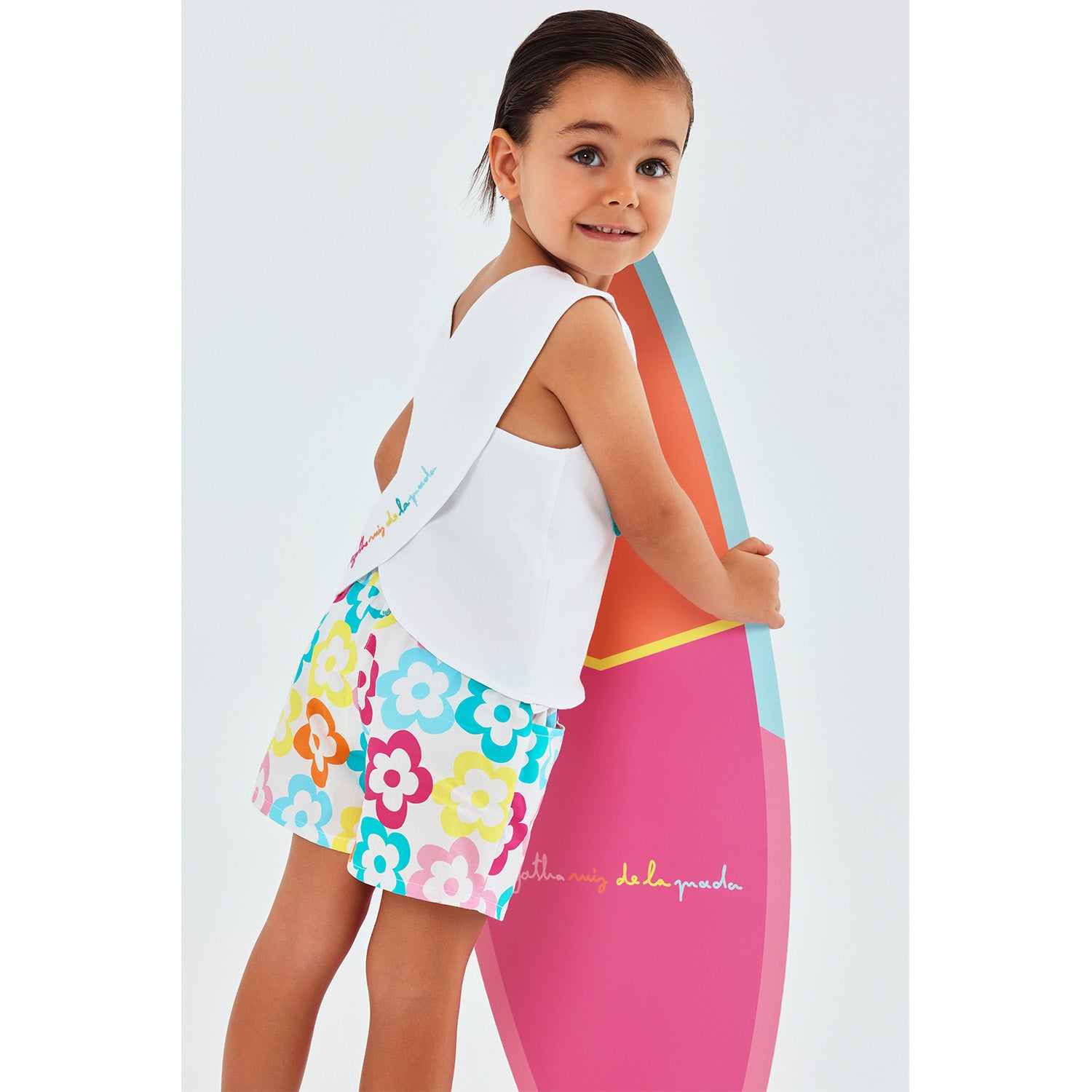 Colourful Flower Short Set