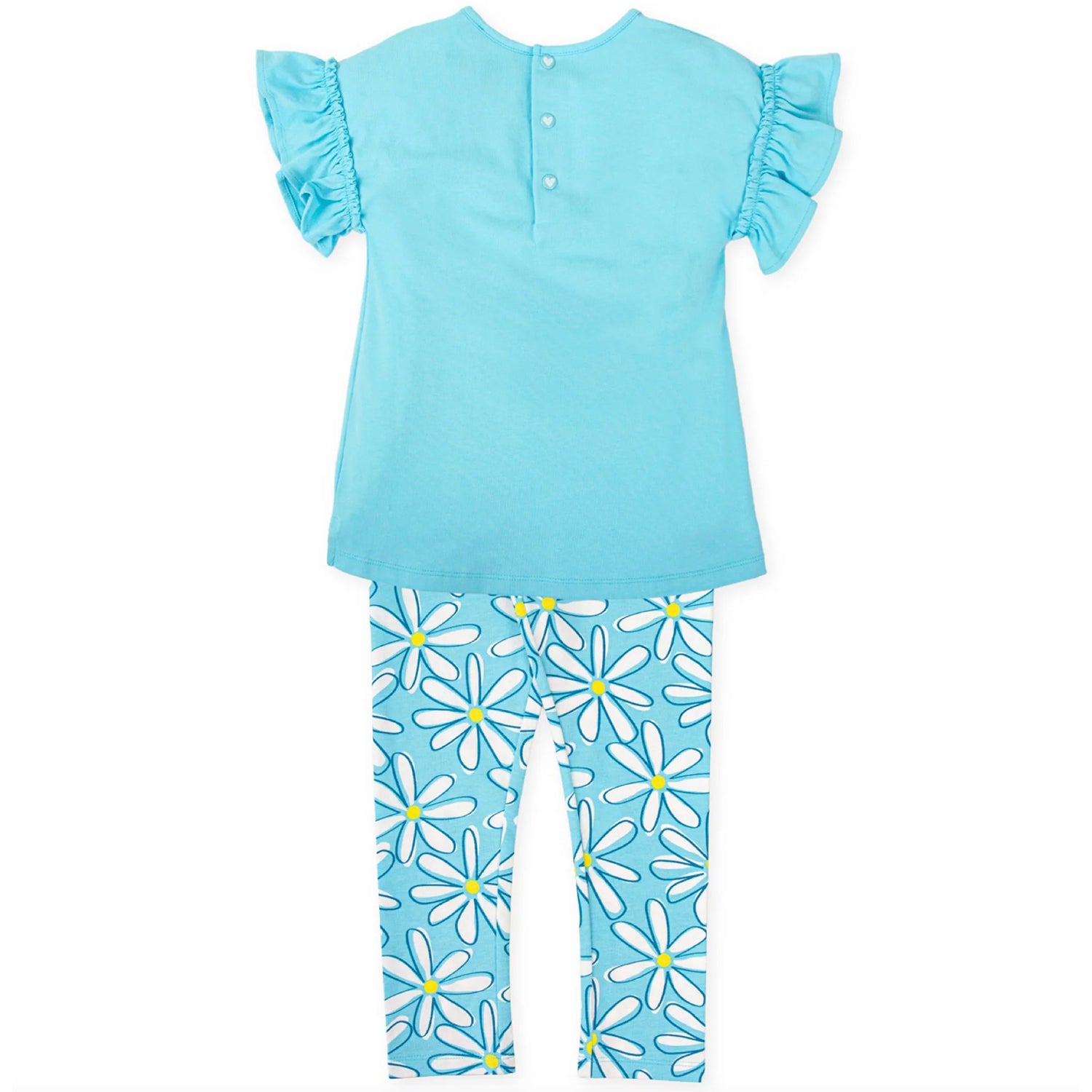 Blue Daisy Legging Set