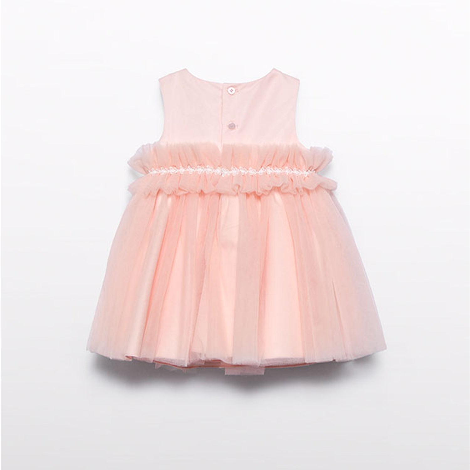 Salmon Tulle Dress