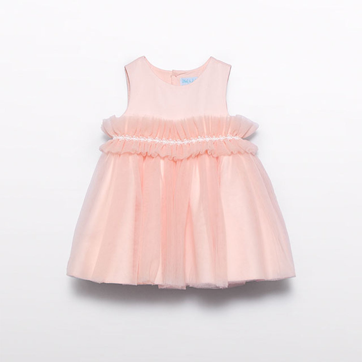 Salmon Tulle Dress