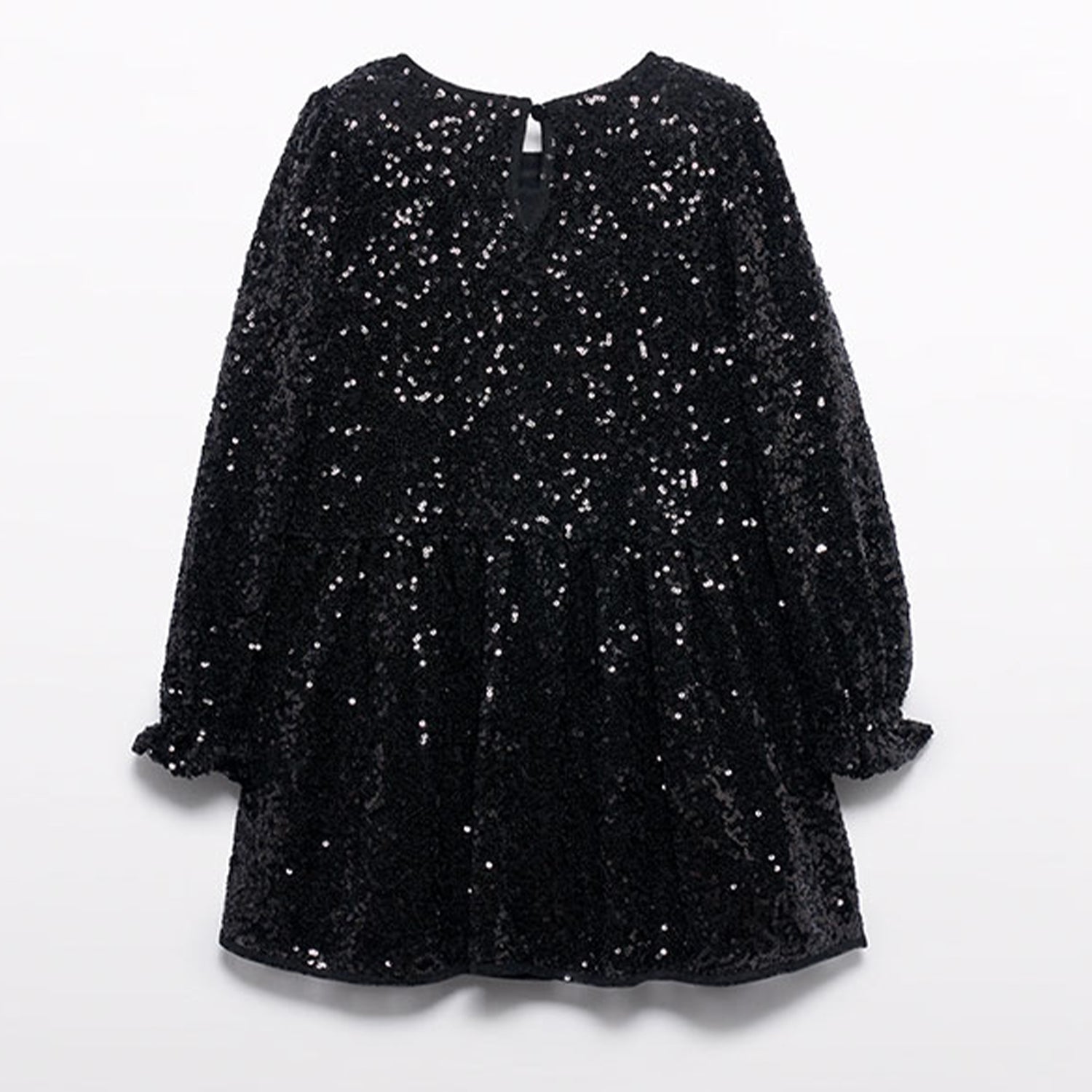 Black Sequin Dress