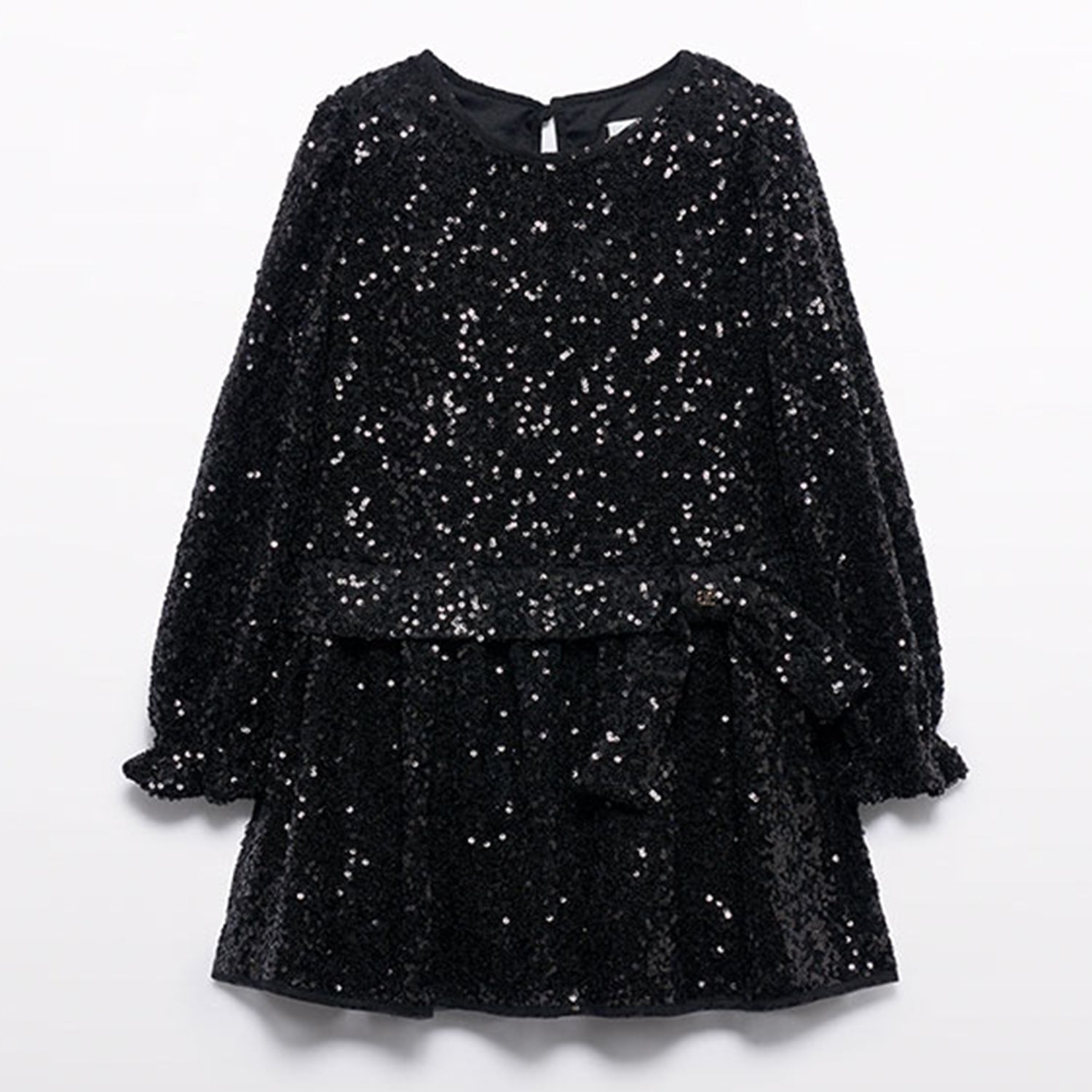 Black Sequin Dress