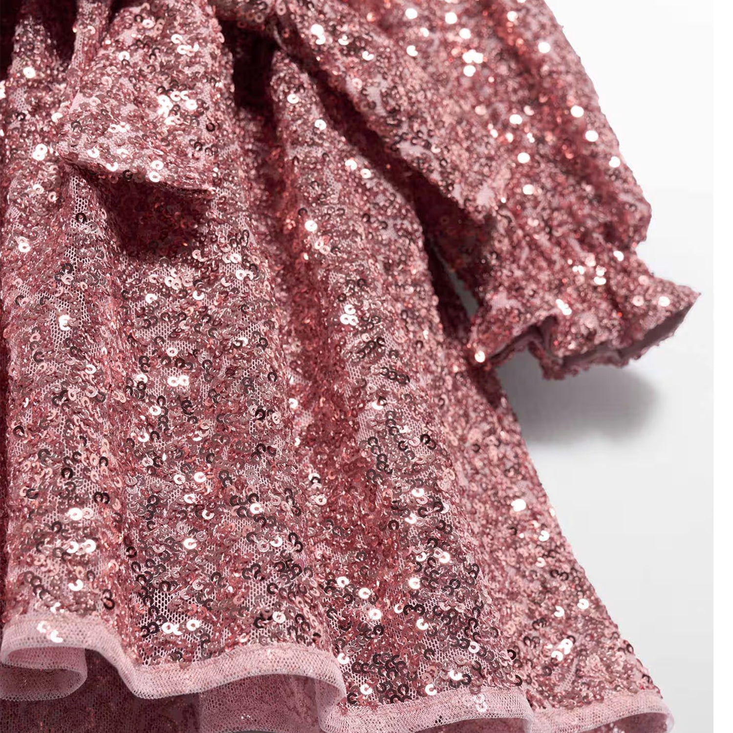 Dusty Pink Sequin Dress