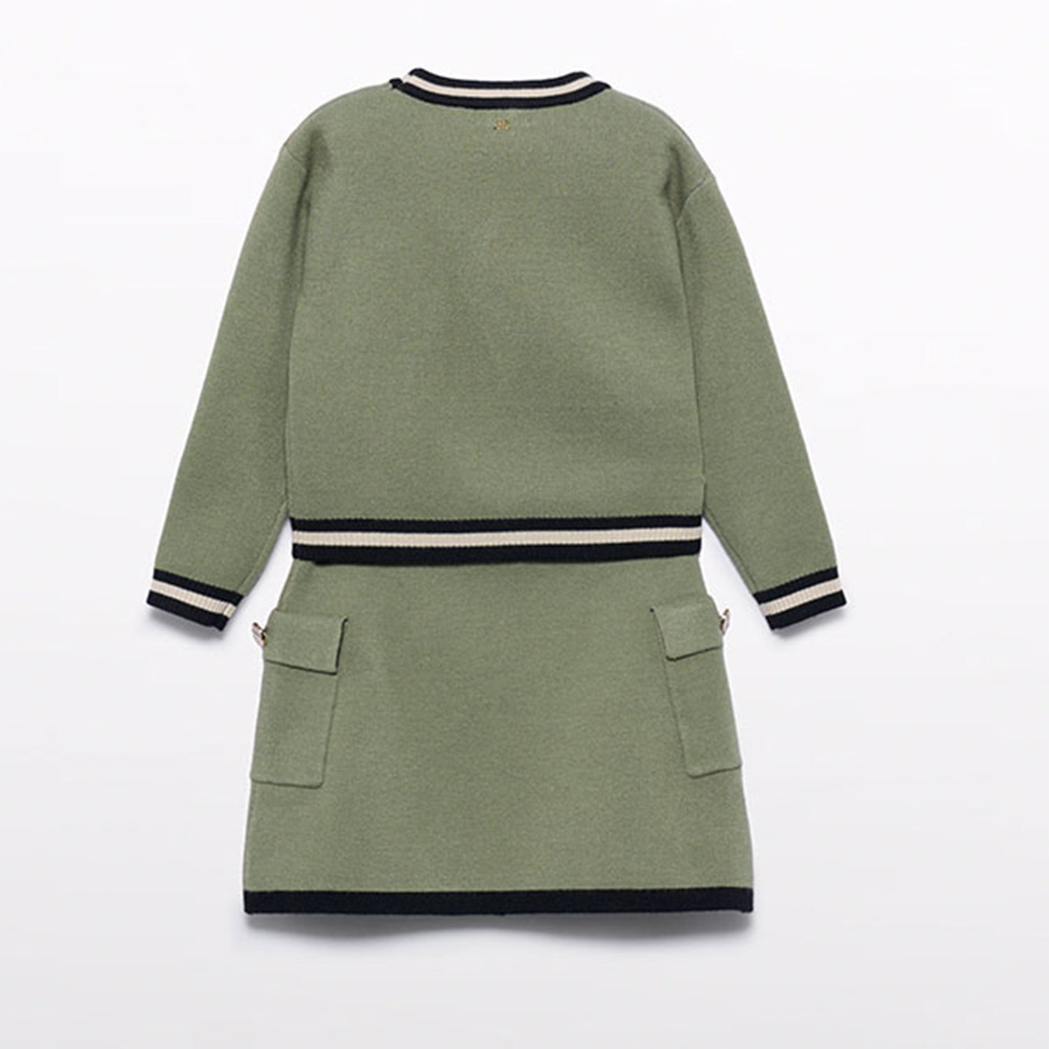Sage Tricot Skirt Set