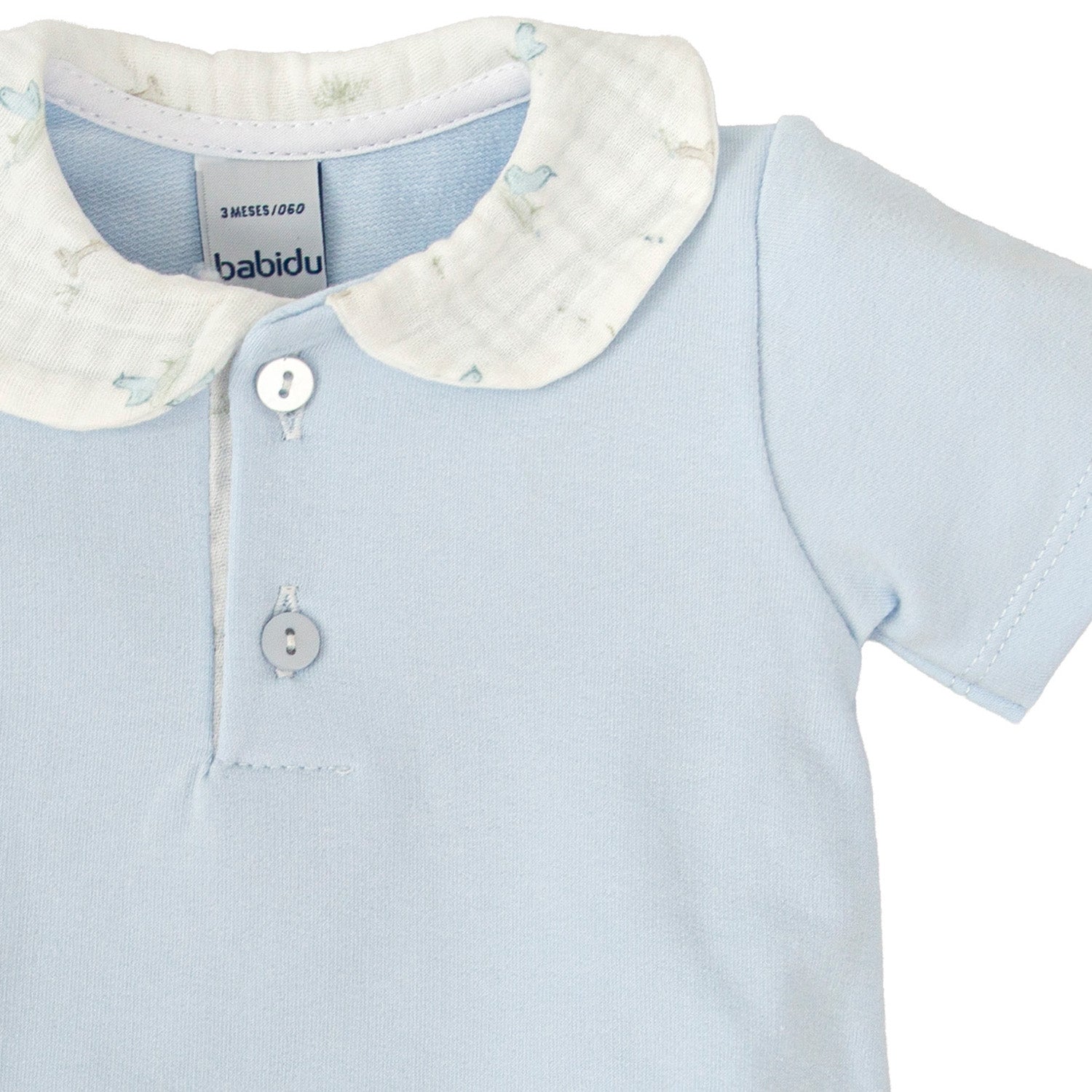 Blue Crepe Chick Outfit