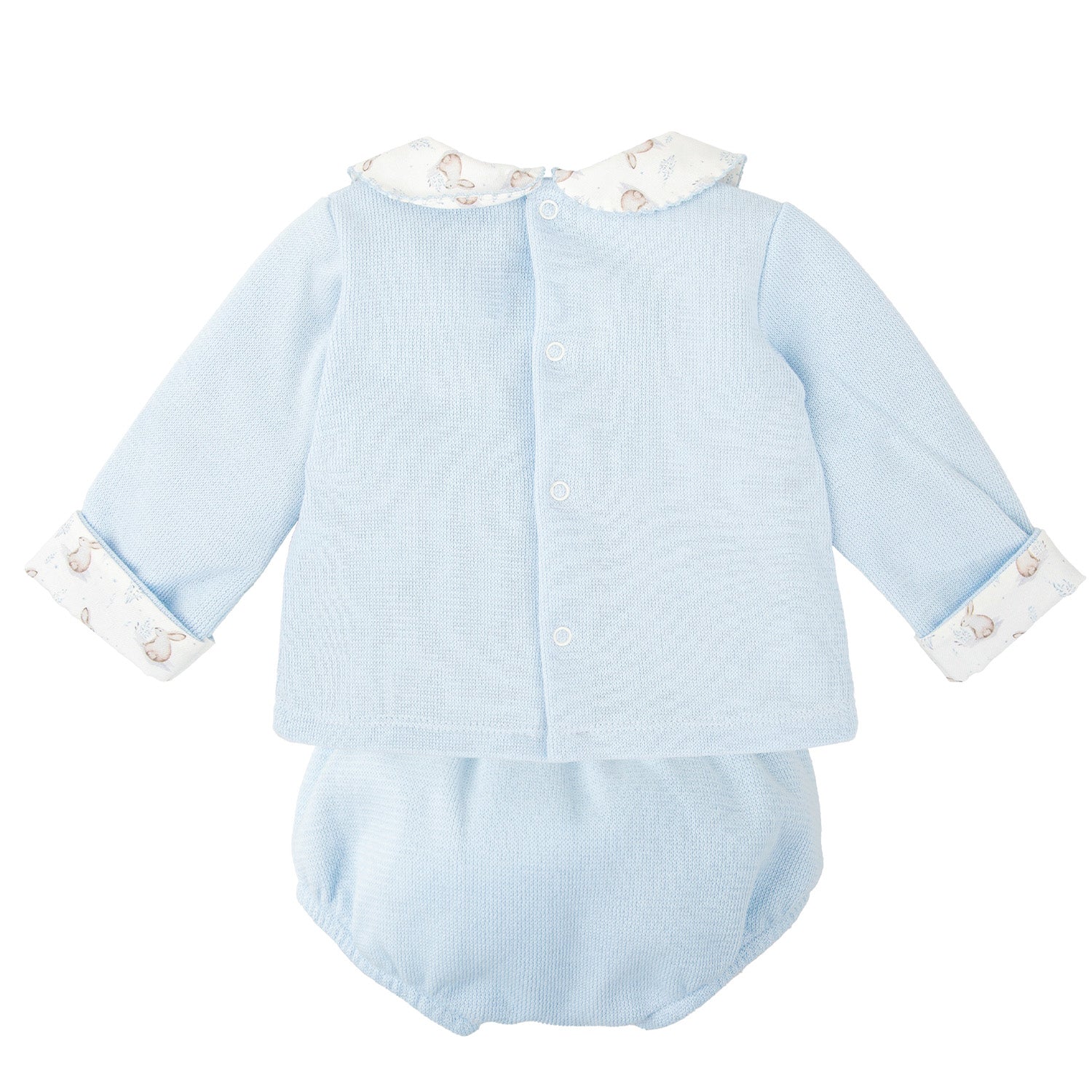 Blue Bunny Trim Jam Pant Set