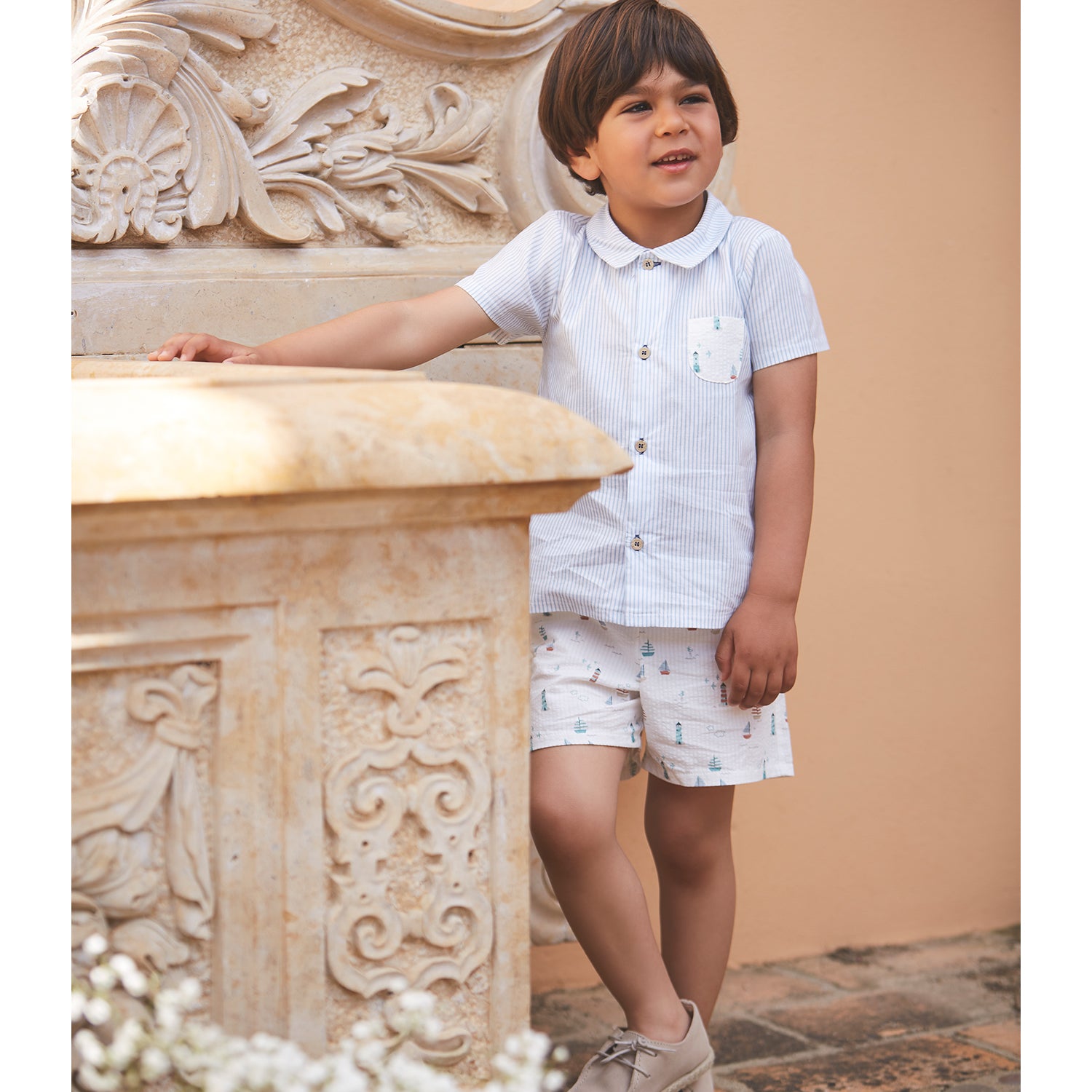 Nautical Shirt & Short Set