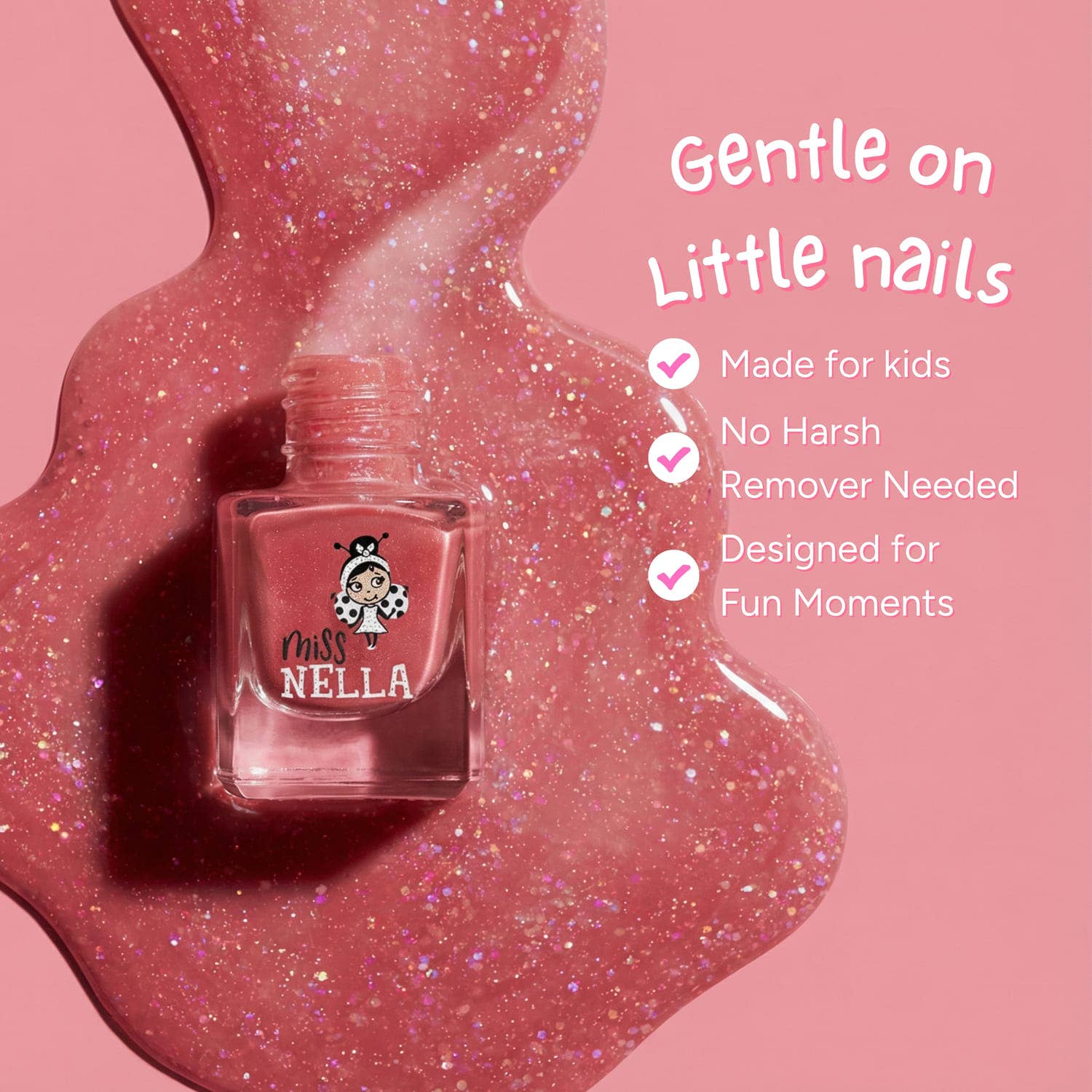 Pink Girly Girl Essentials Gift Set for Children