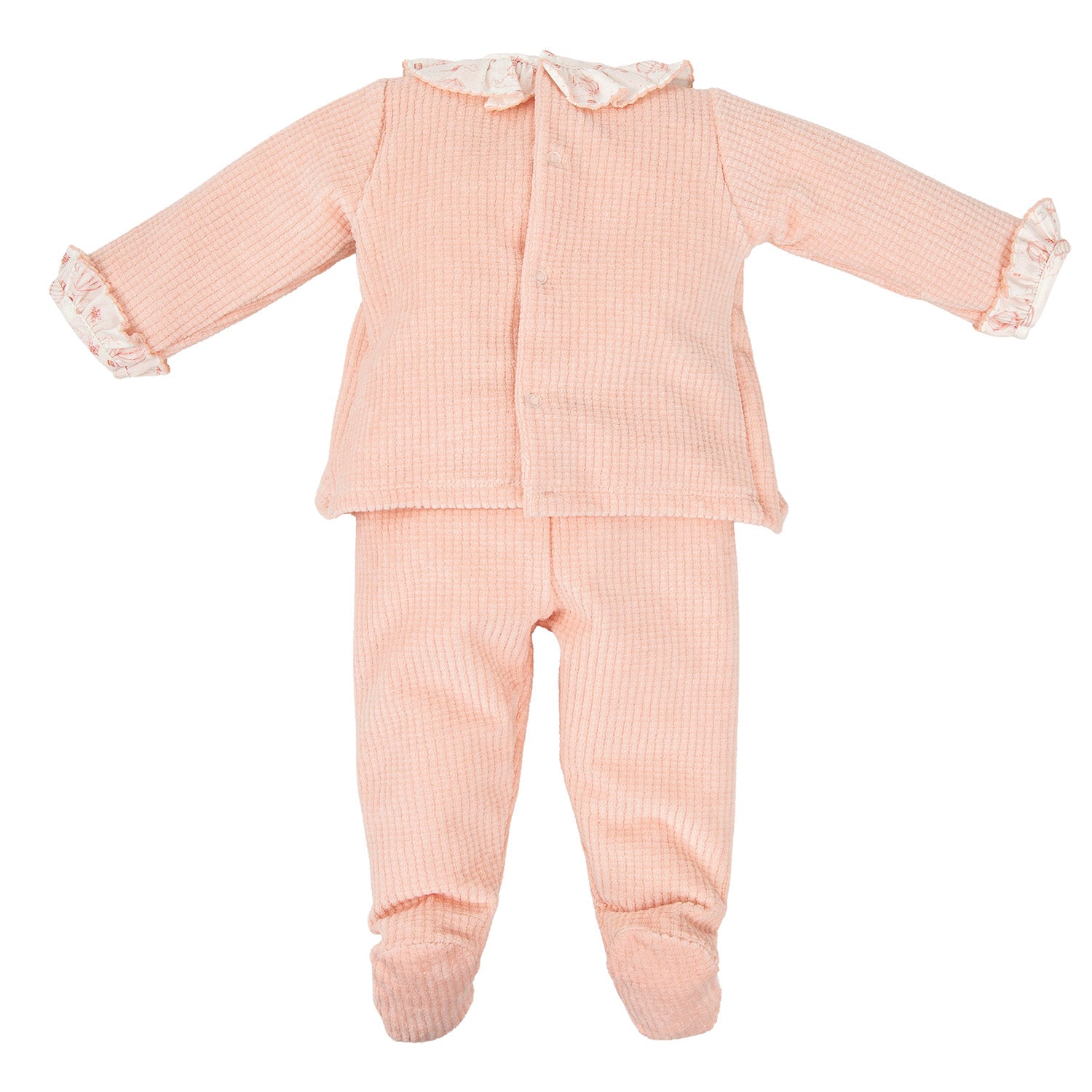 Salmon Velour Hot Air Balloon Set