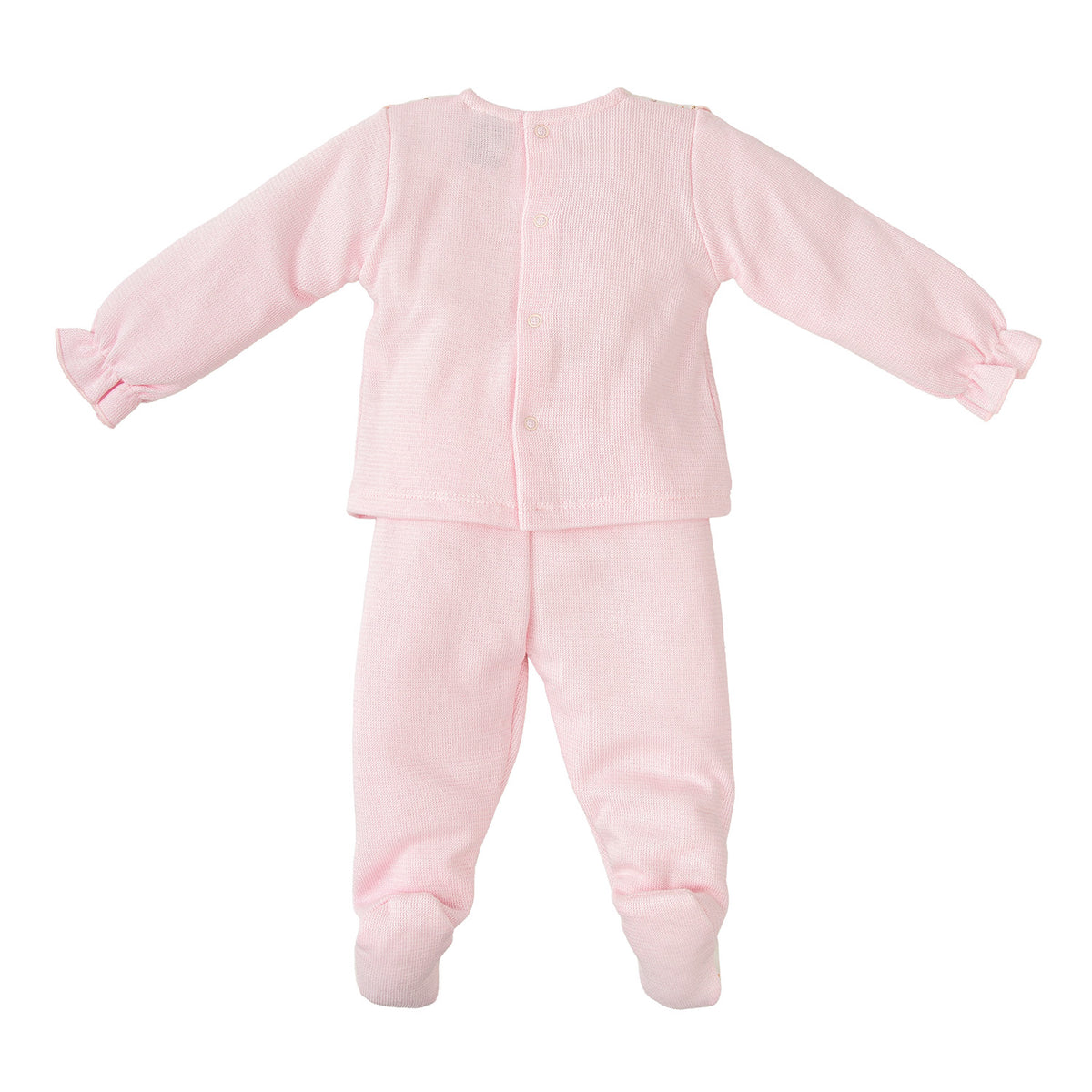 Pink Woodland Bib Print Set