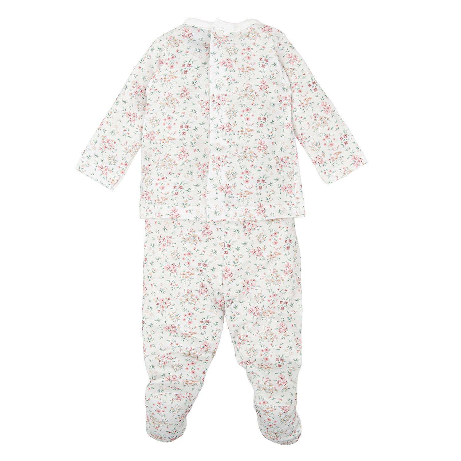 Pink Floral 5 Piece Newborn Set
