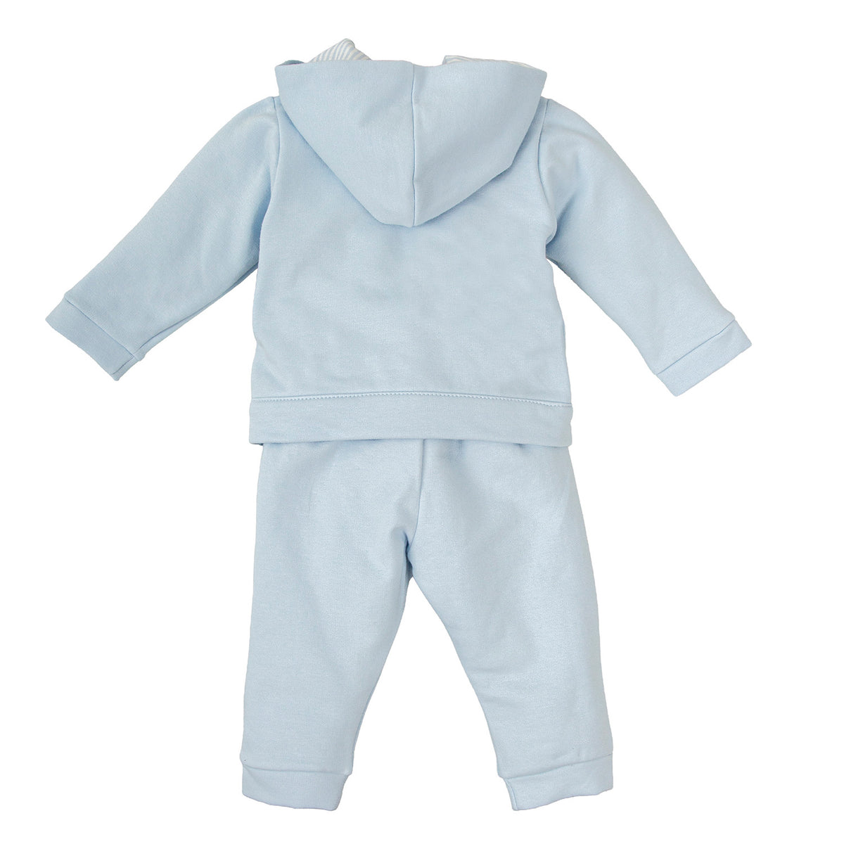 Pale Blue Stripe Trim Tracksuit
