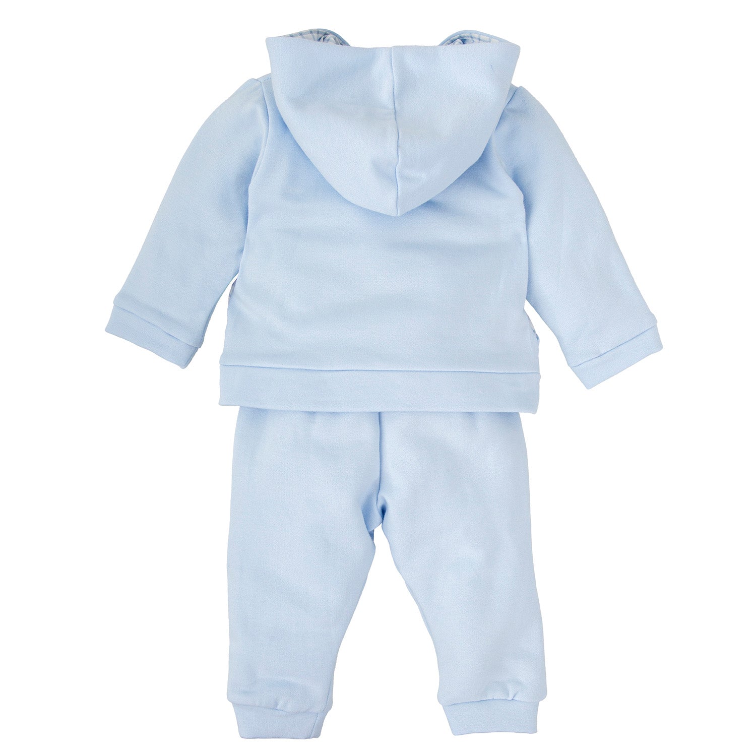 Blue Check Trim Tracksuit