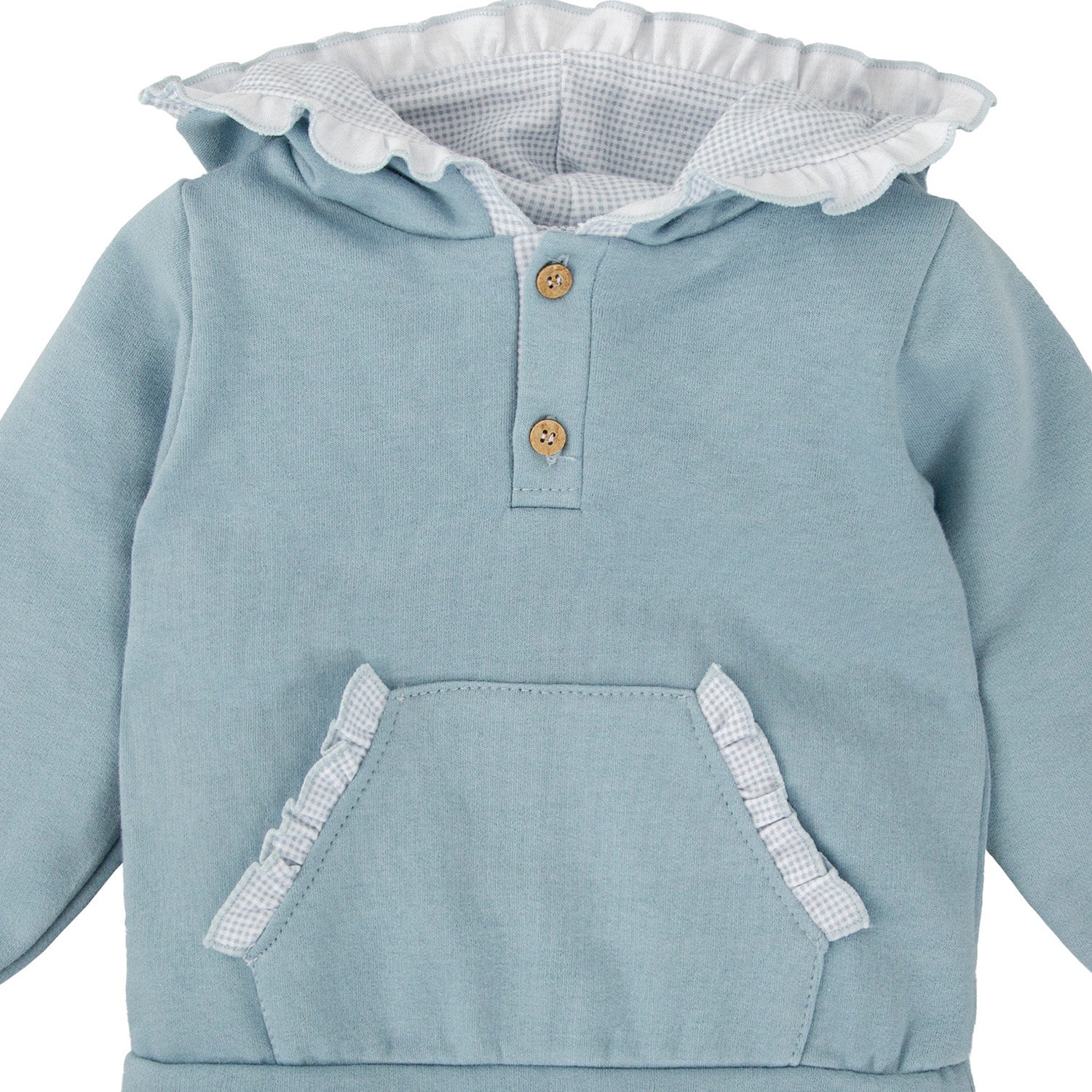 Girls Sage Green Tracksuit