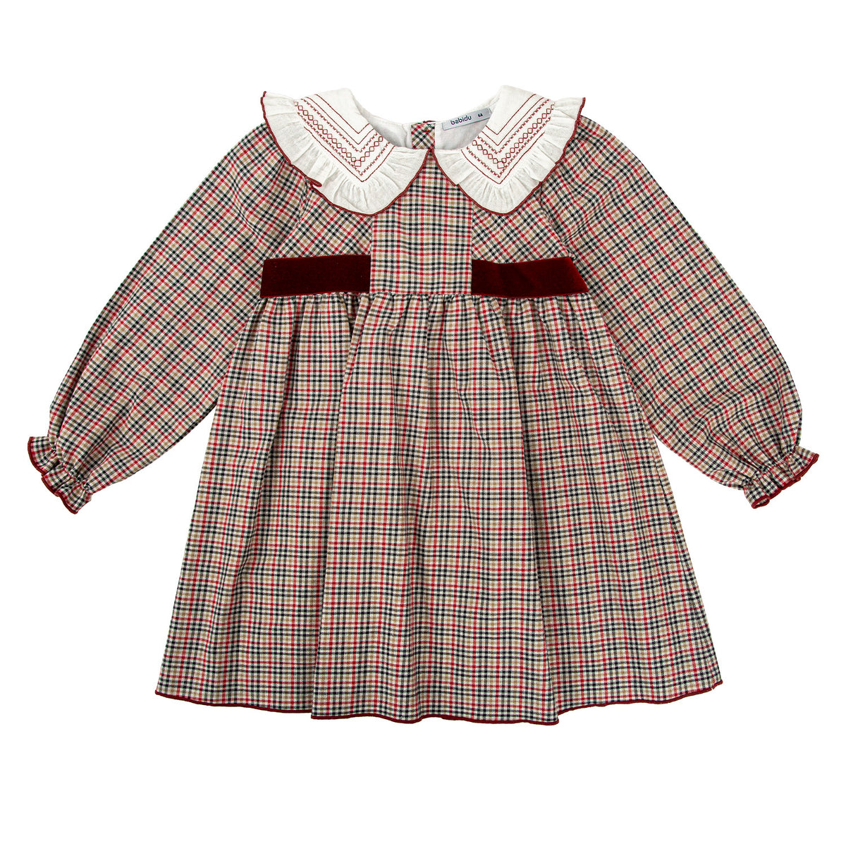 Red Check Dress