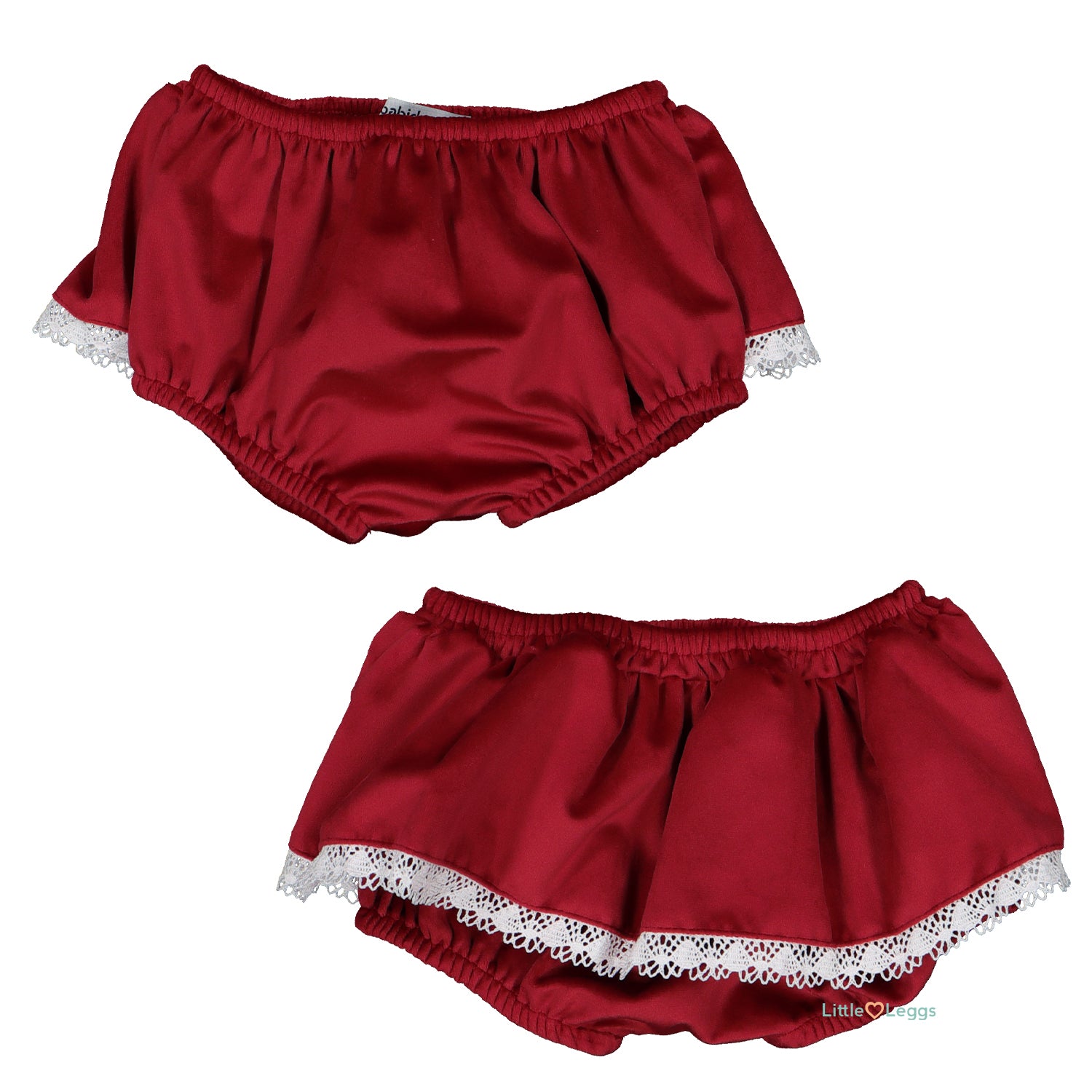 Red Velvet Bloomer Set