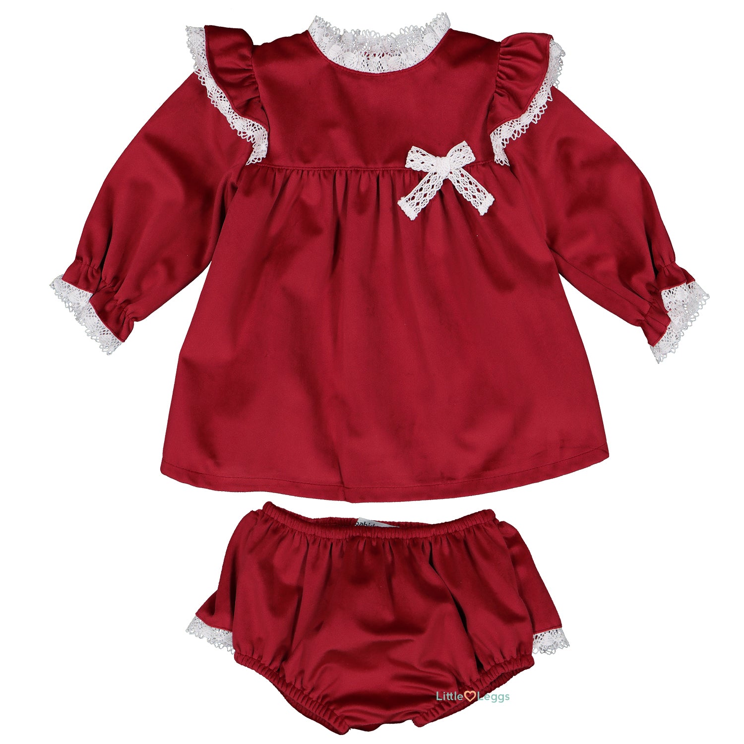 Red Velvet Bloomer Set