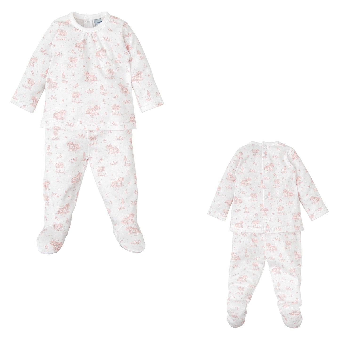 Pink Country Cottage Newborn Set