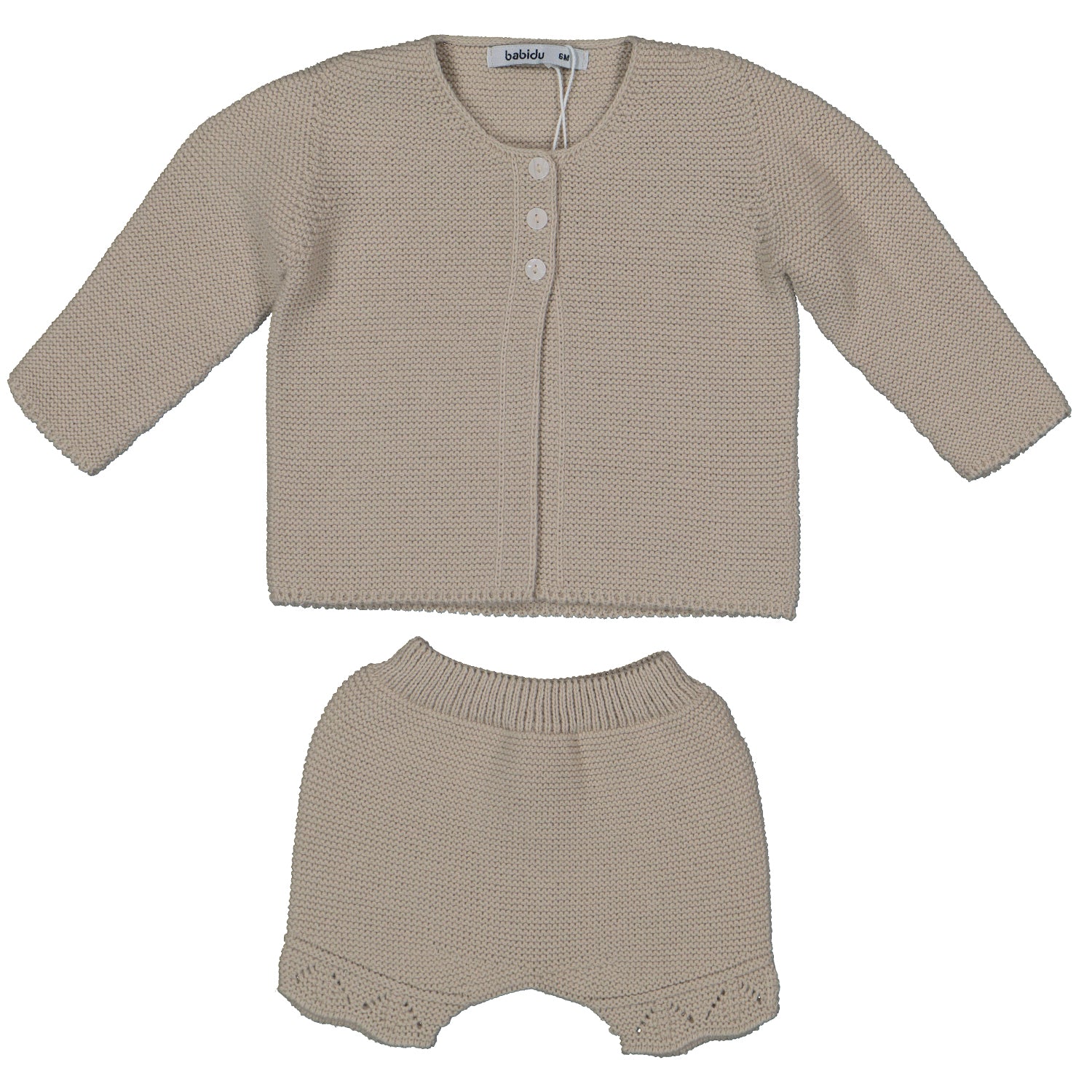 Girls Sand 3 Piece Knit Set