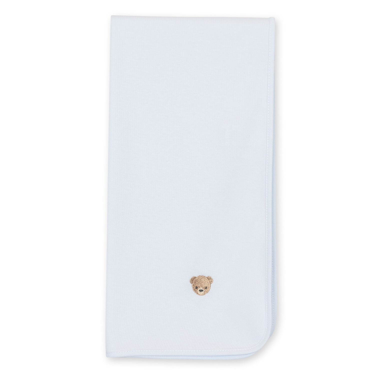 Blue Bear Burp Blanket