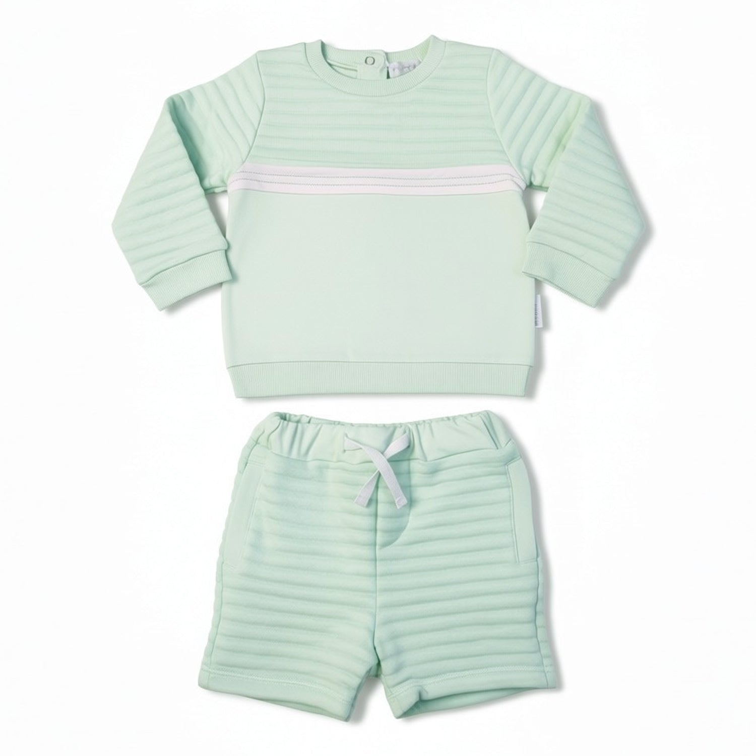Mint Jumper Short Set
