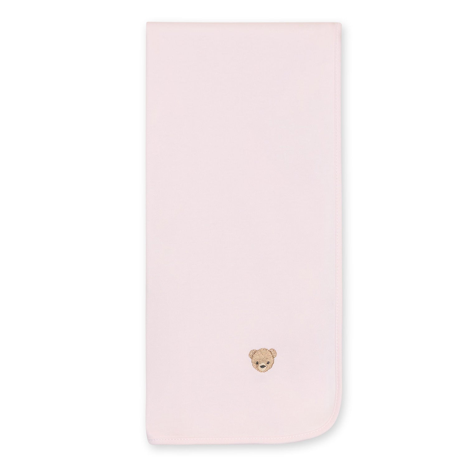 Pink Bear Burp Blanket