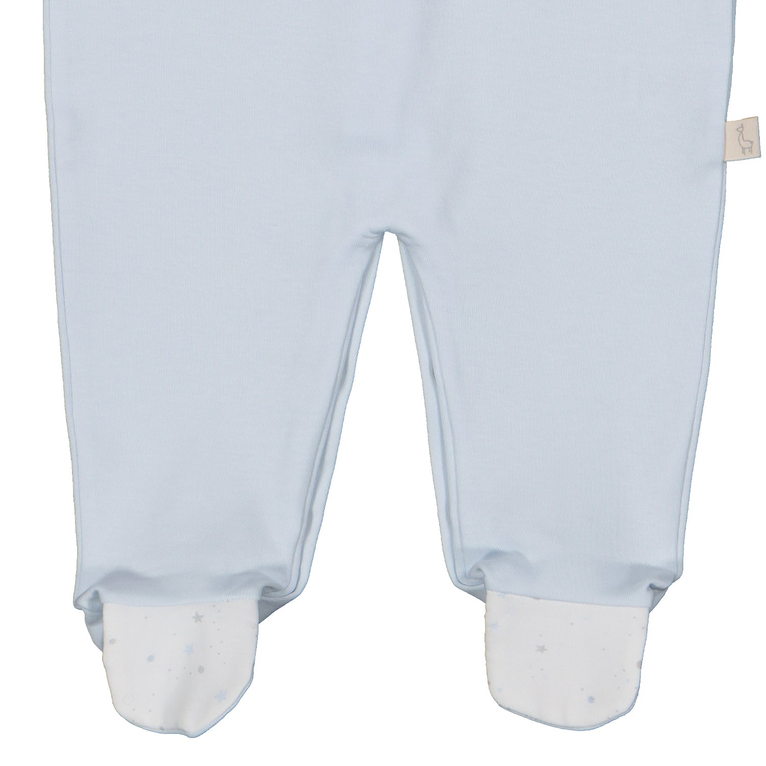 Blue Teddy Cotton Babygrow