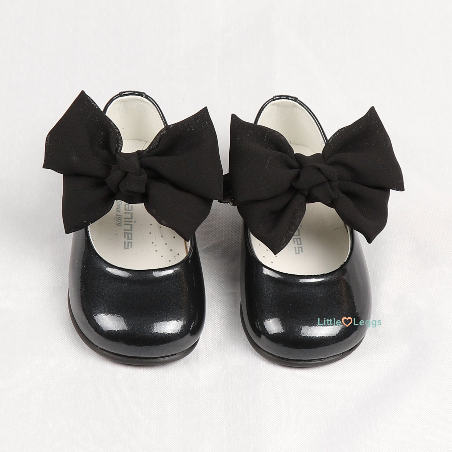 Black Bow Patent Mary Jane Shoe