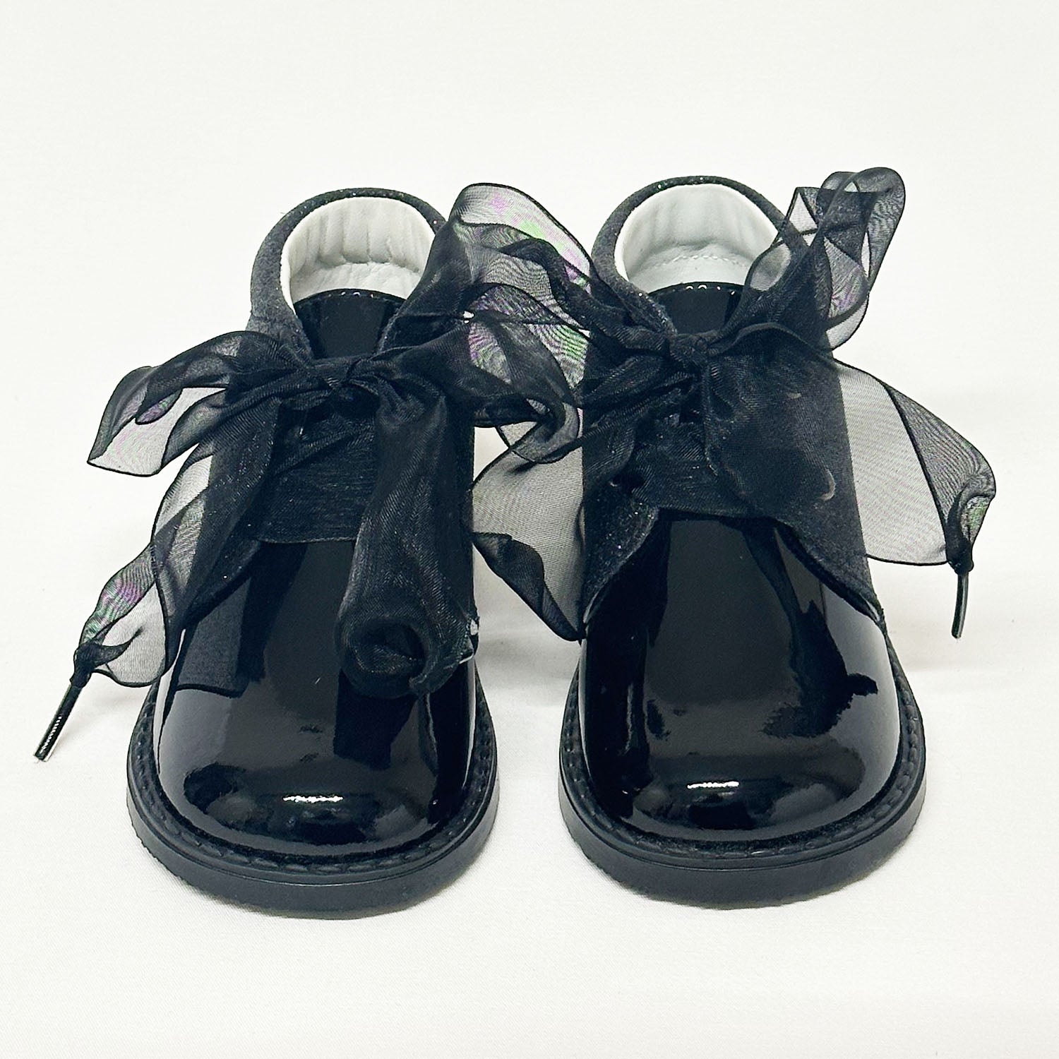 Black Sparkle Ankle Boots